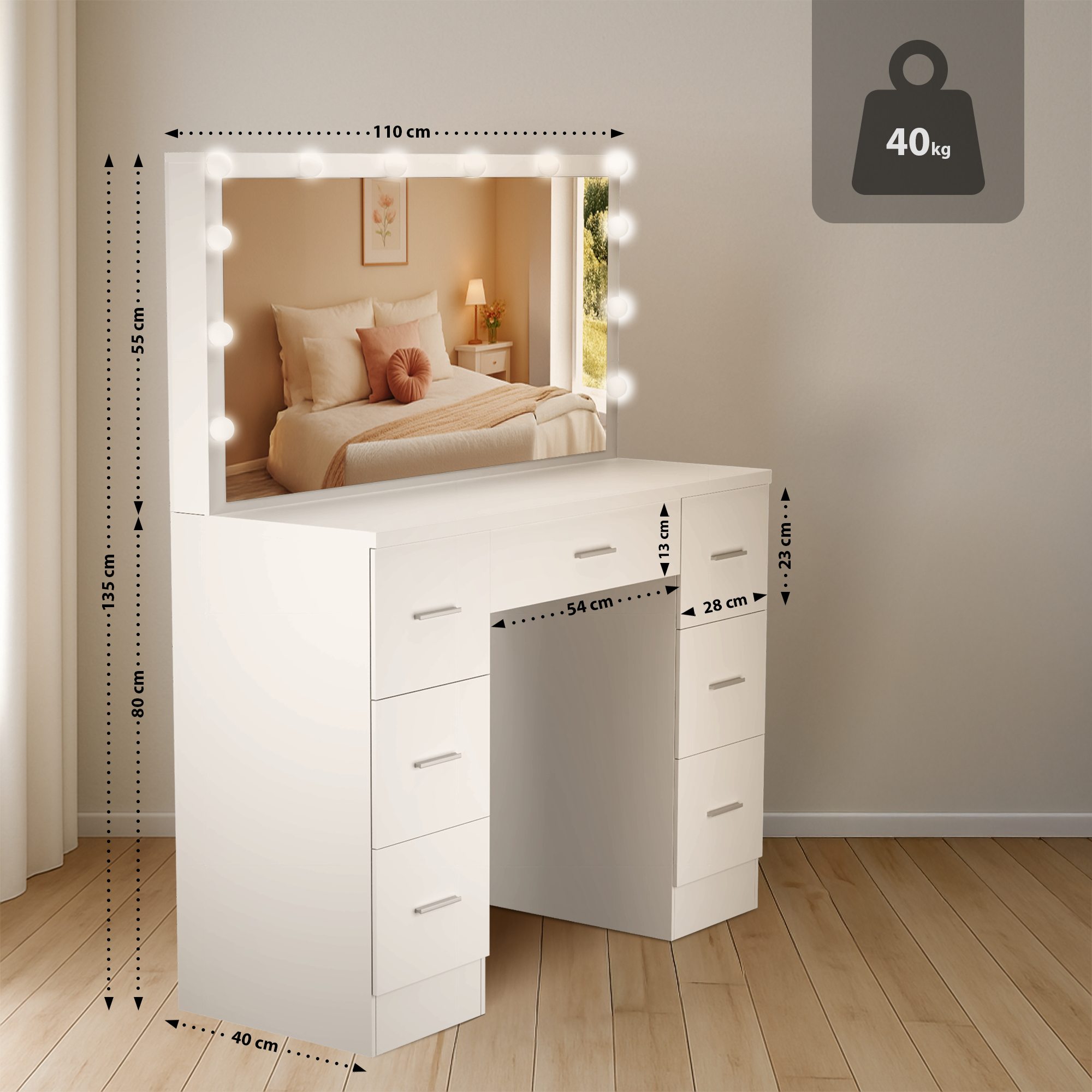 Kaptafel Ginny