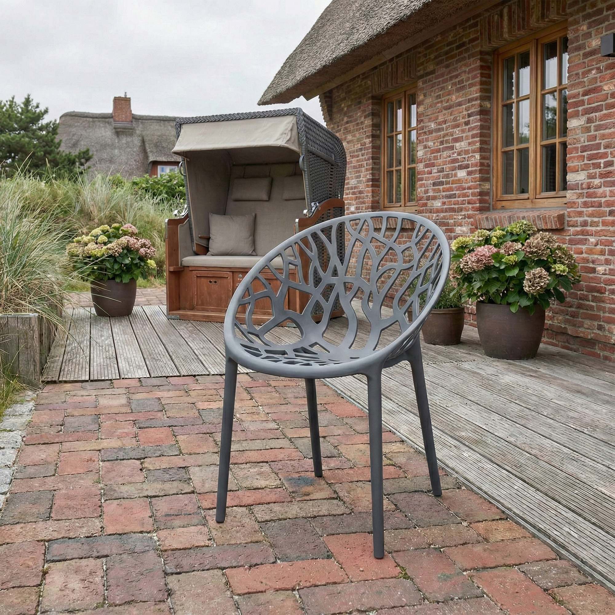 2-delige set tuinstoelen Hope