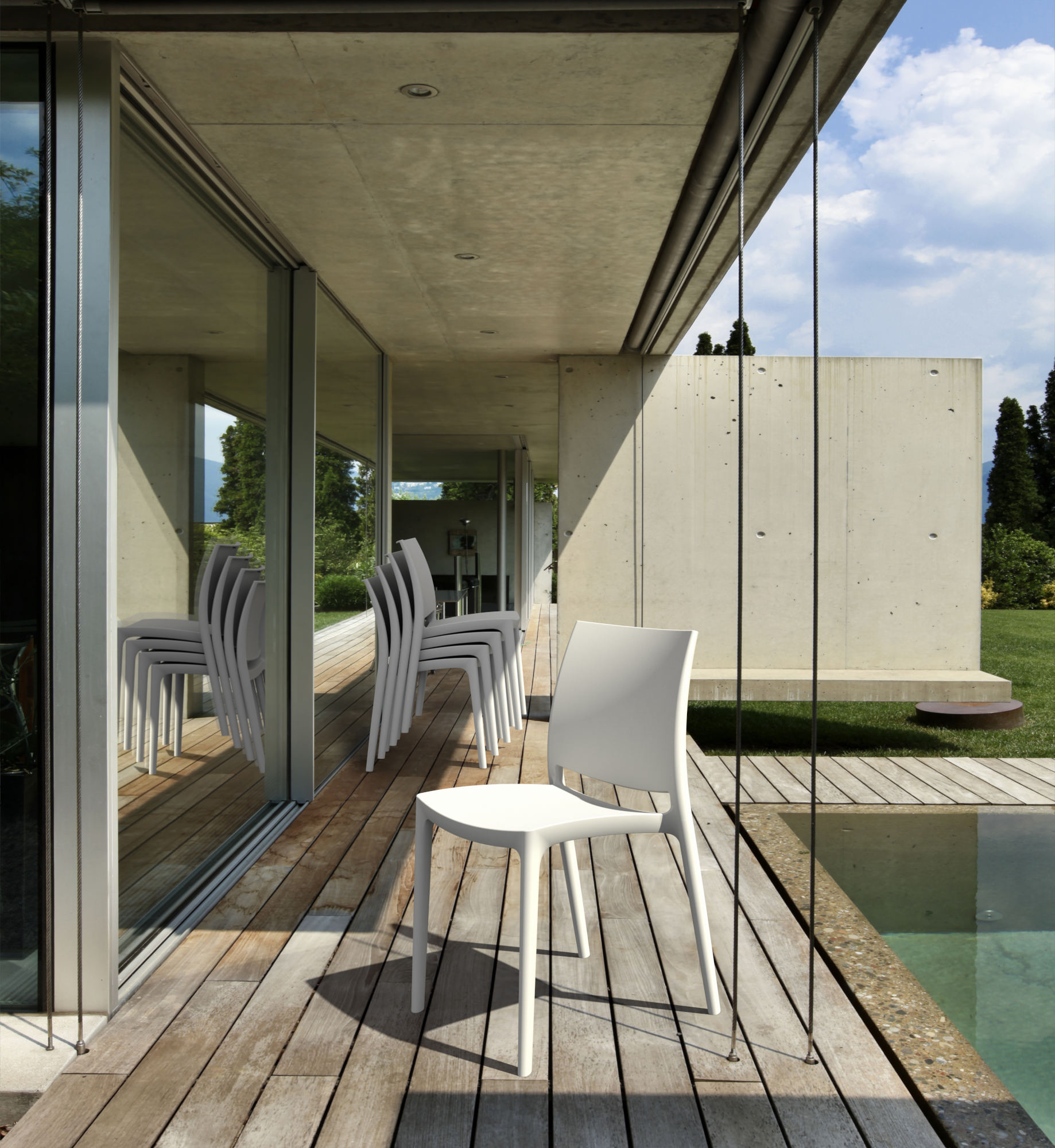 Set van 2 Maya Stoelen