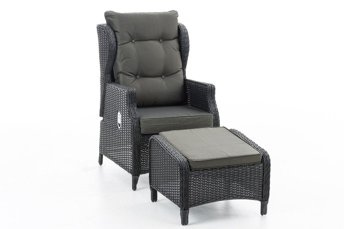 Fauteuil Breno met kruk