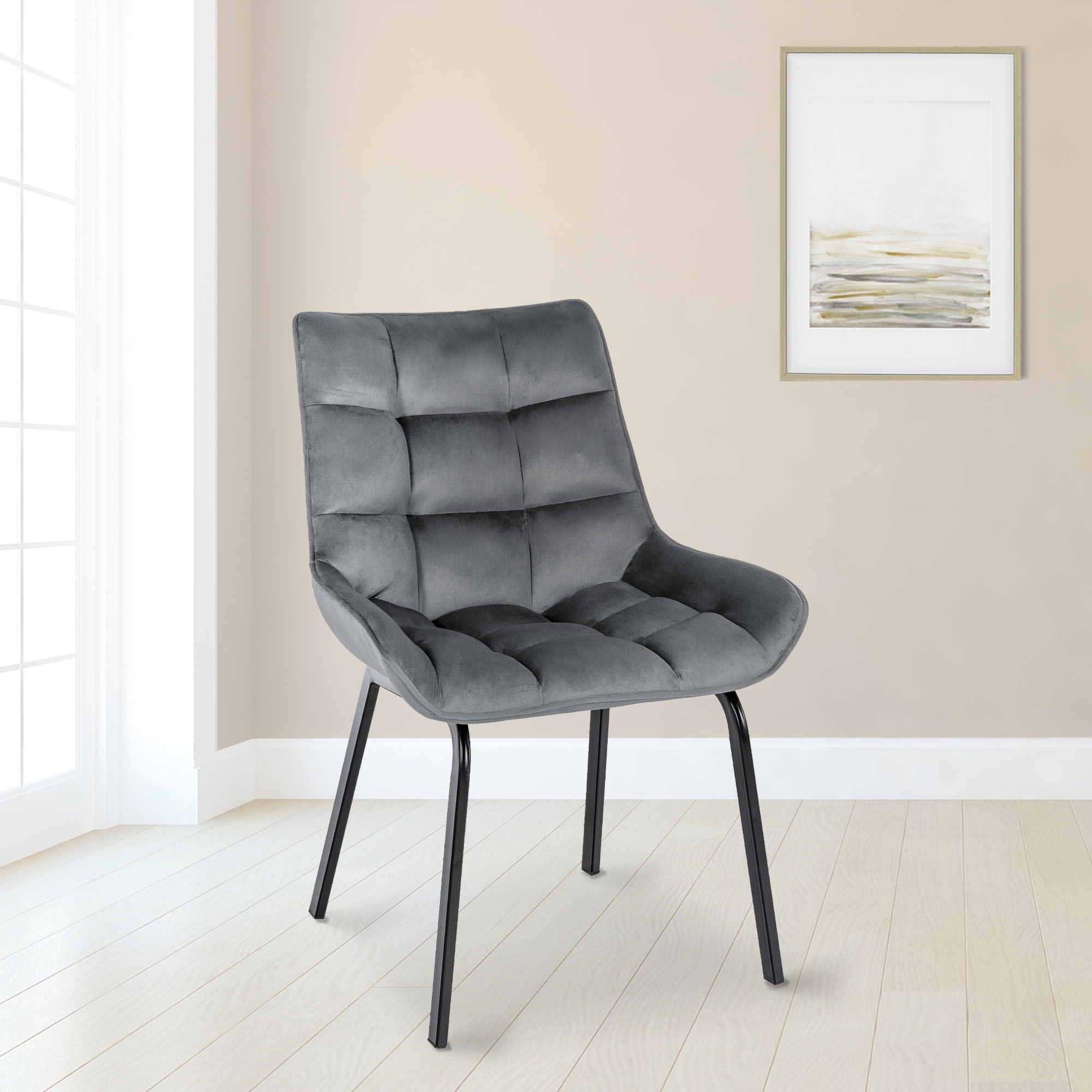 Set van 2 eetkamerstoelen Saranda