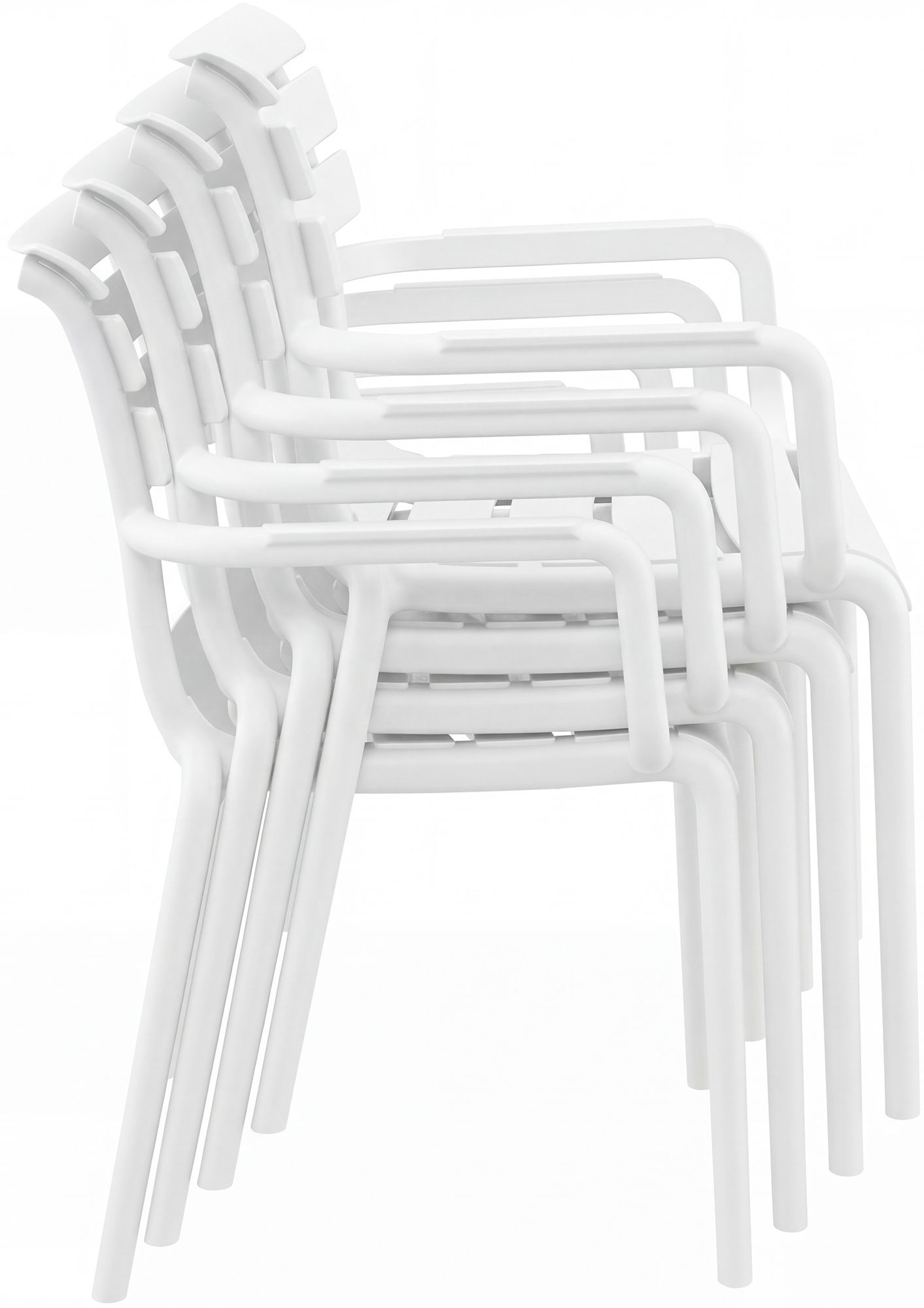 Set van 4 tuinstoelen Paris
