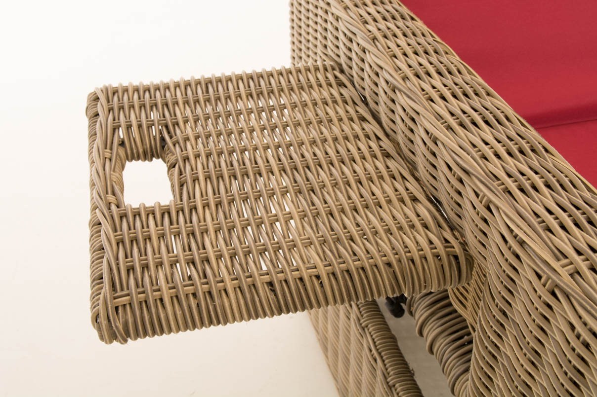 Wicker Loungebank ANCONA 5mm