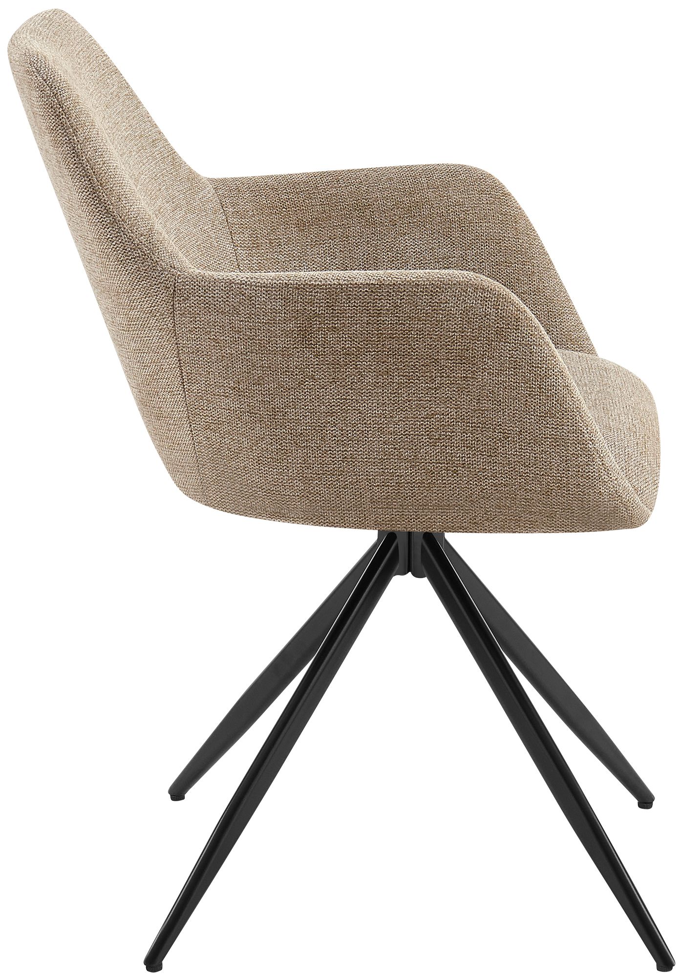 Set van 2 eetkamerstoelen Olema stof