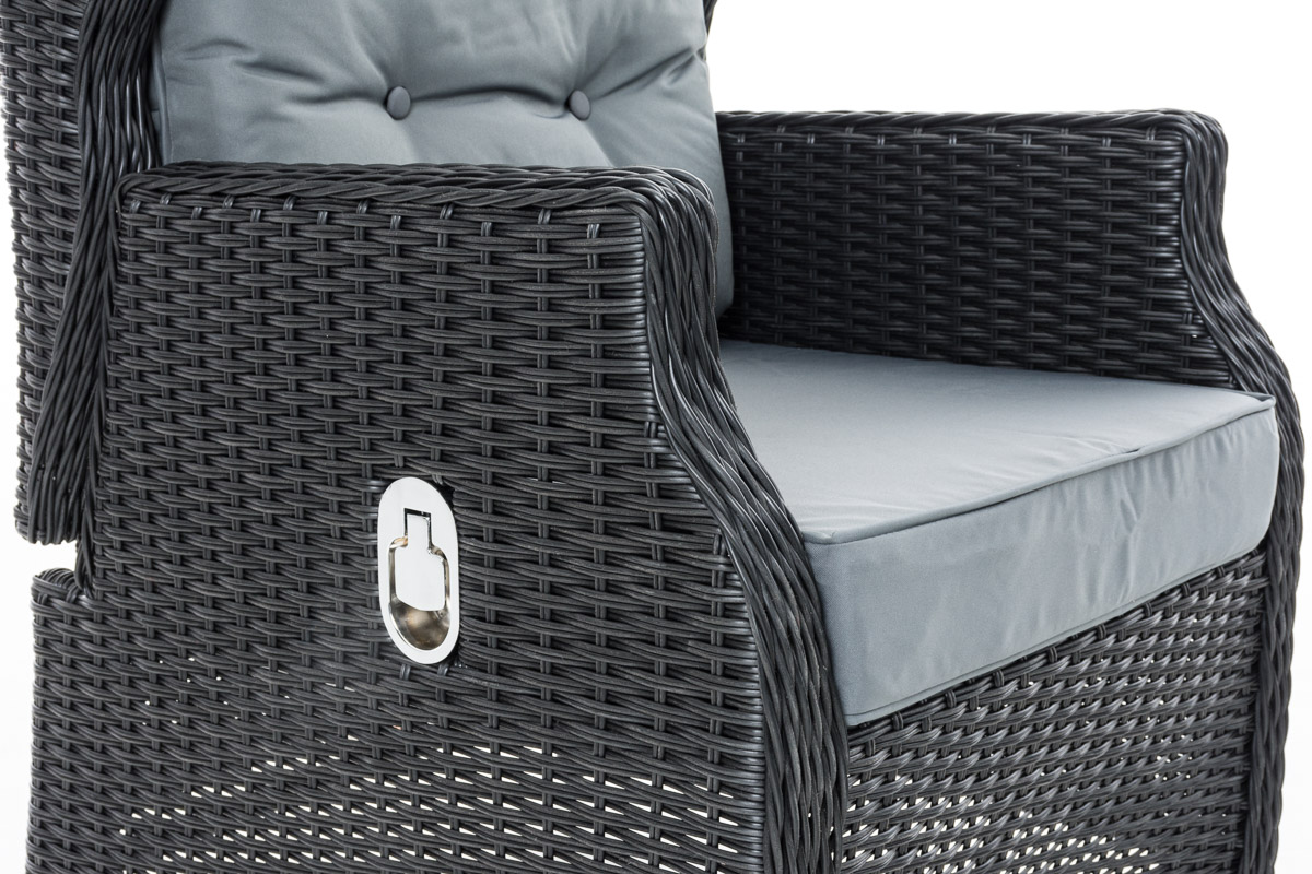 Fauteuil Breno met kruk