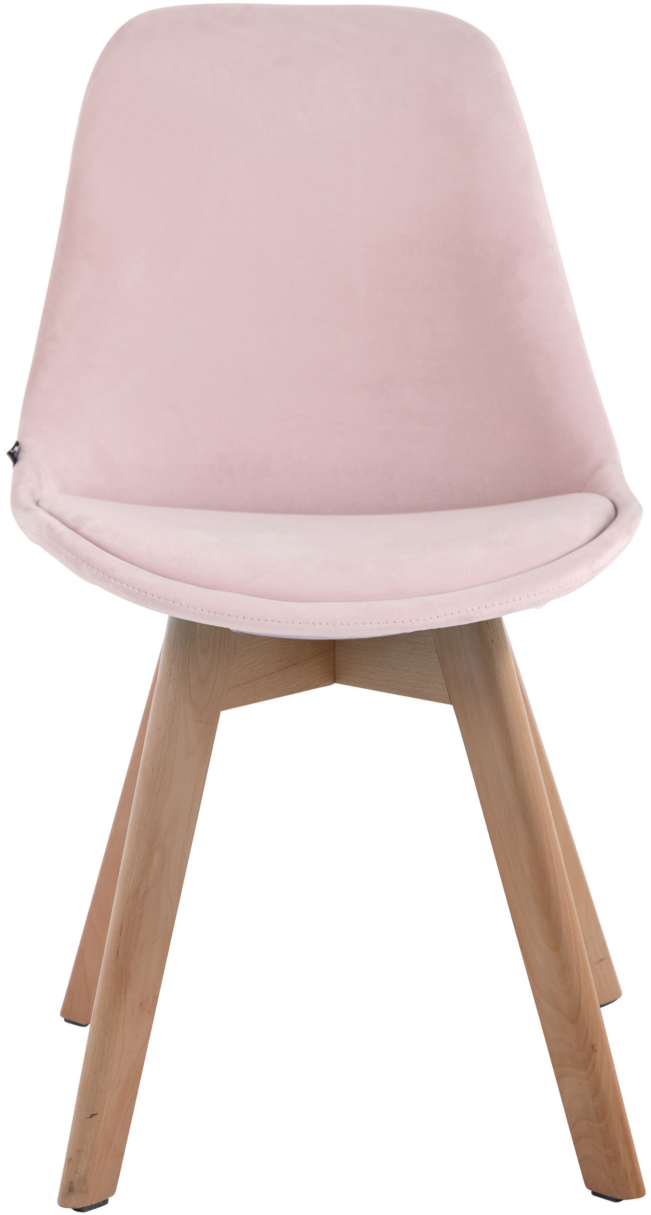 Set van 4 Eetkamerstoelen Borneo Fluweel