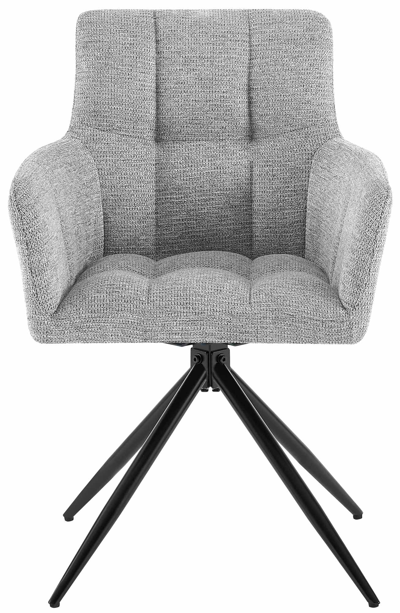 Set van 2 eetkamerstoelen Jonah stof