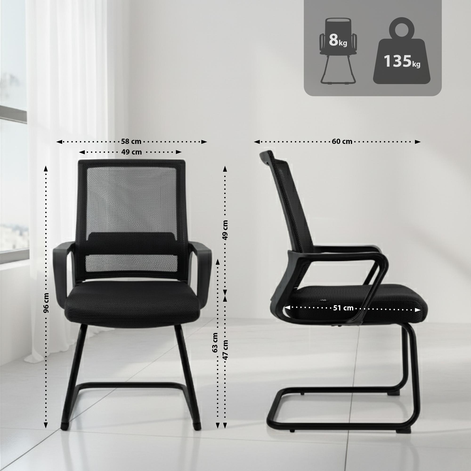 Set van 2 Vergaderstoelen Hanka