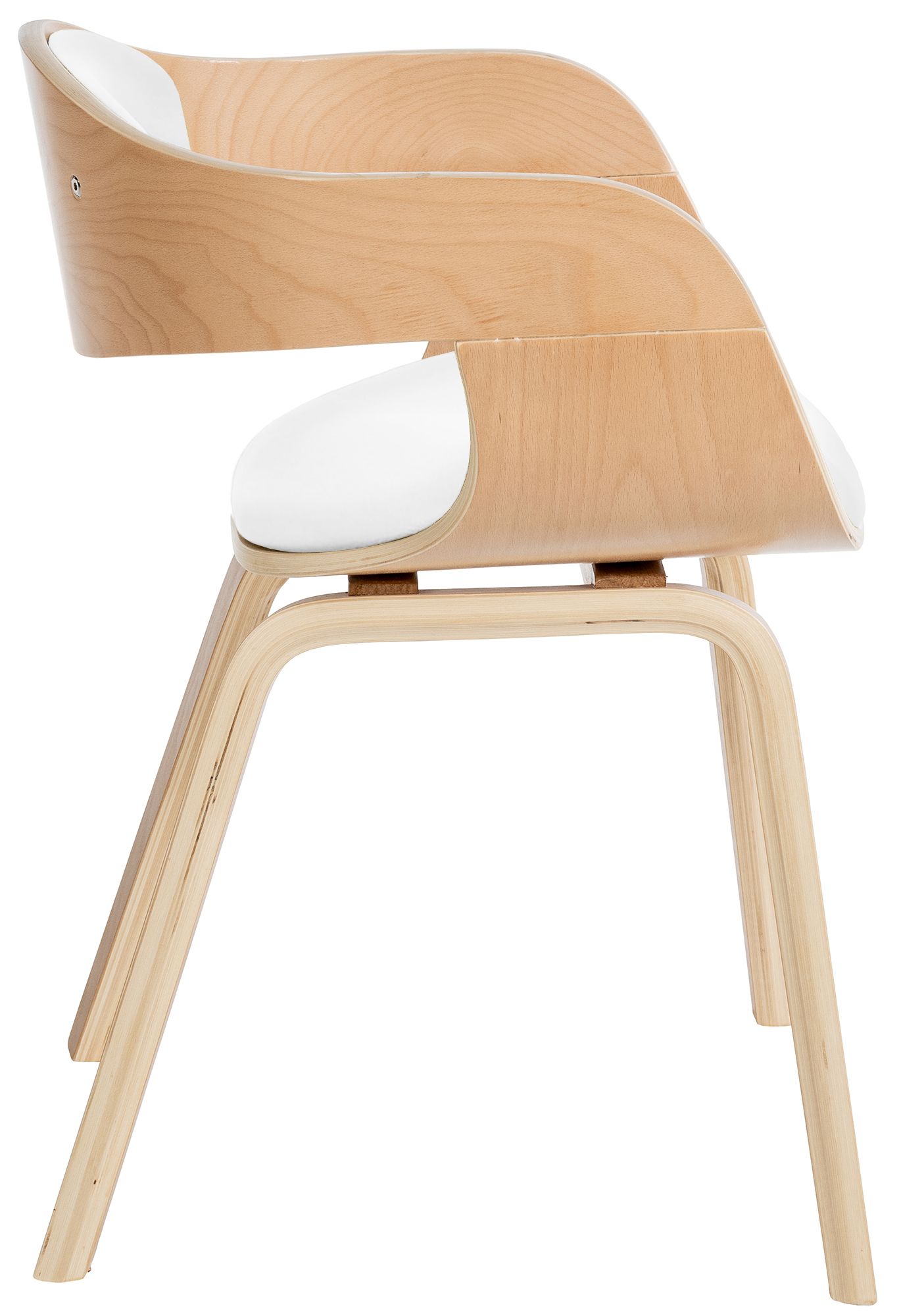 Set van 2 Kingston Stoelen Kunstleer
