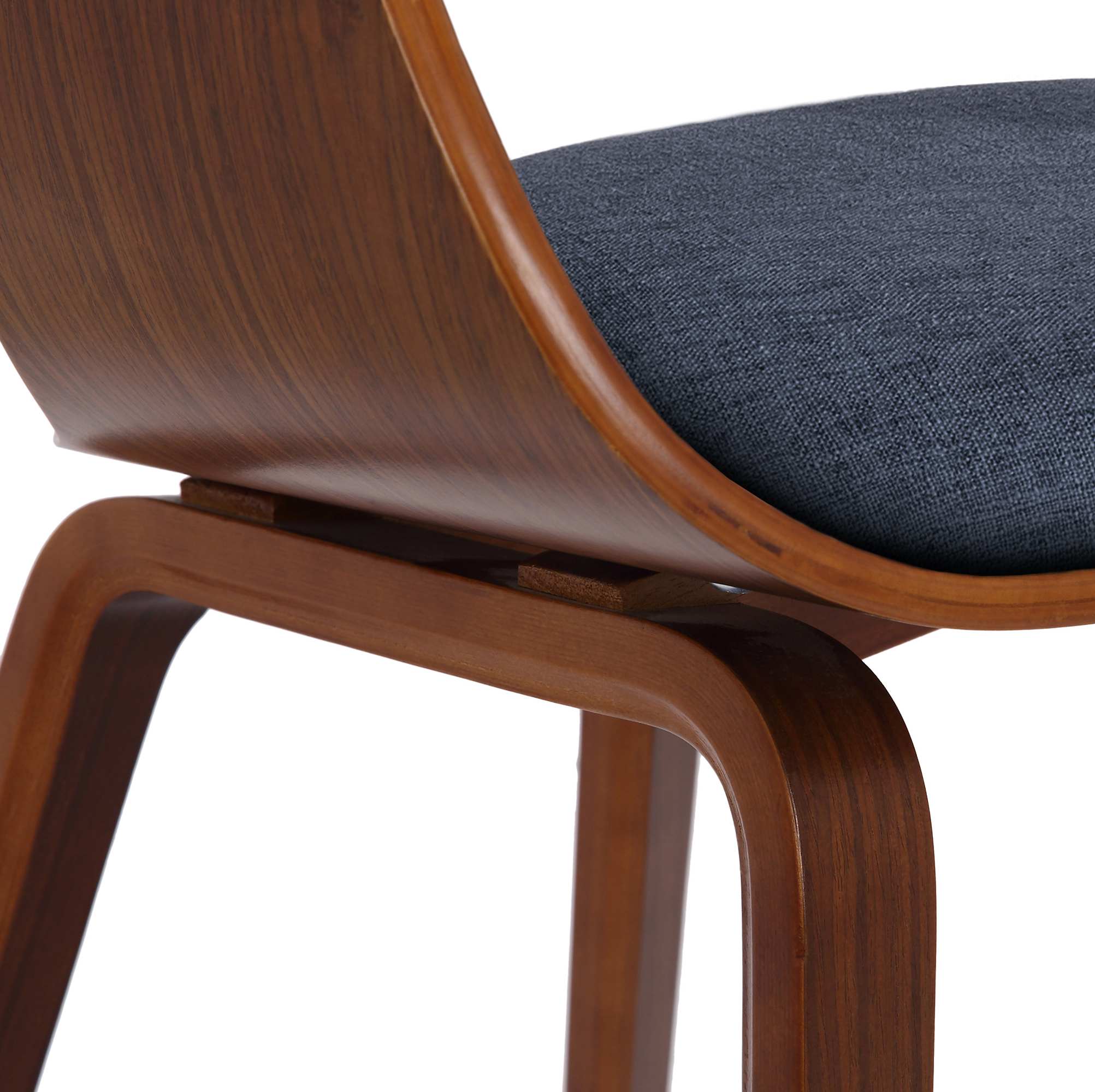 Set van 2 Kingston eetkamerstoelen Stof