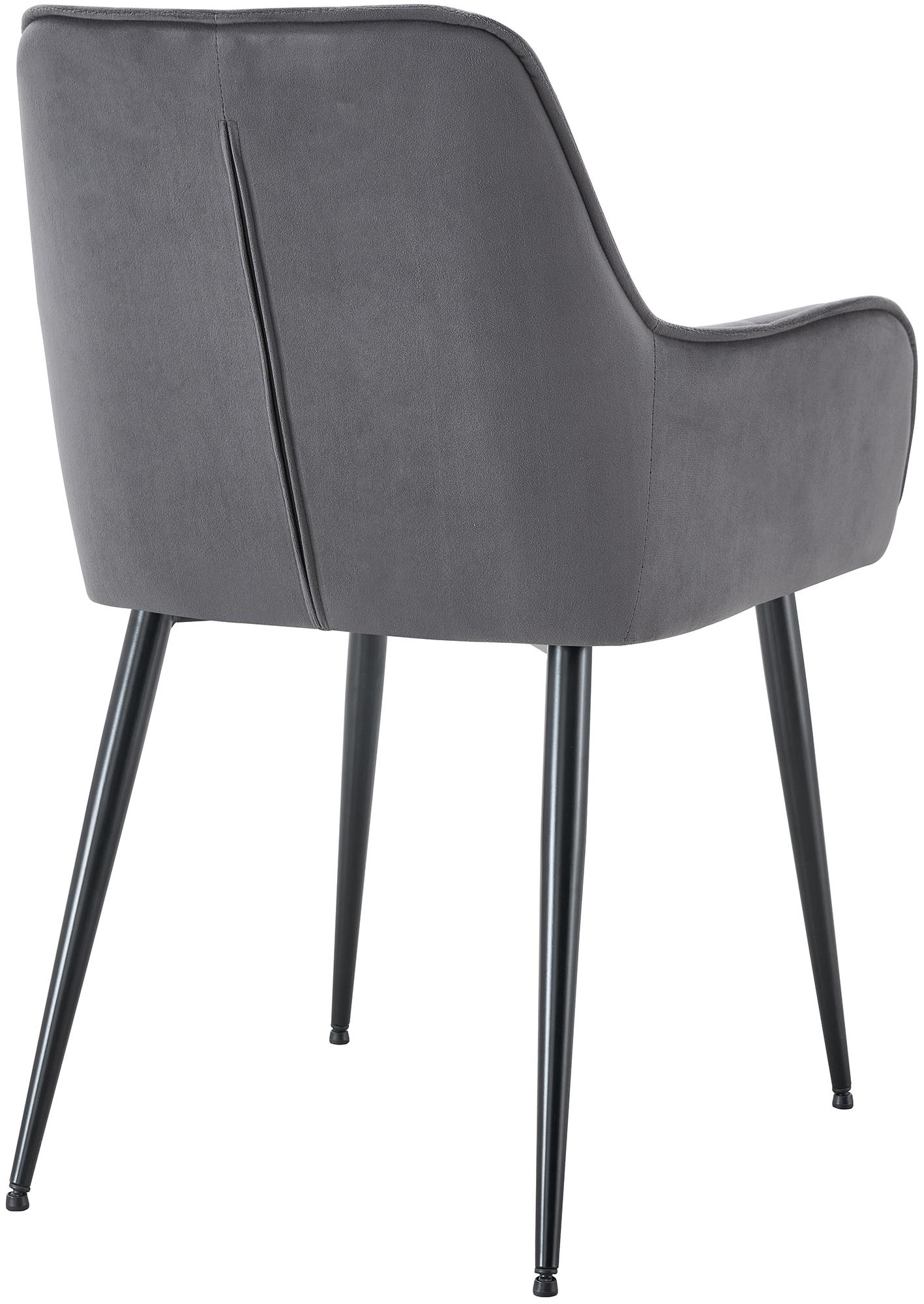 Set van 2 eetkamerstoelen Ferndale fluweel