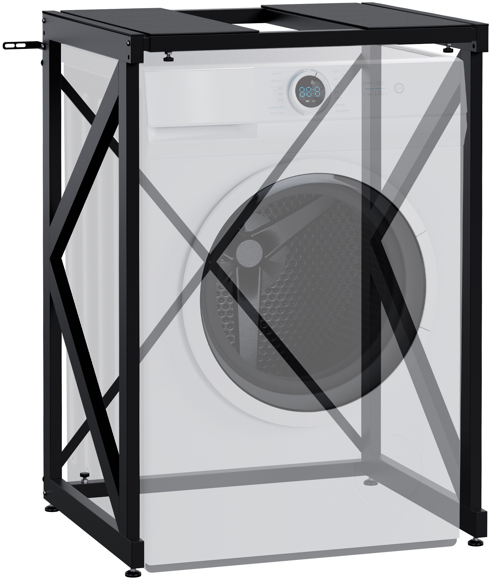 Wasmachine opbouwmeubel Caleb