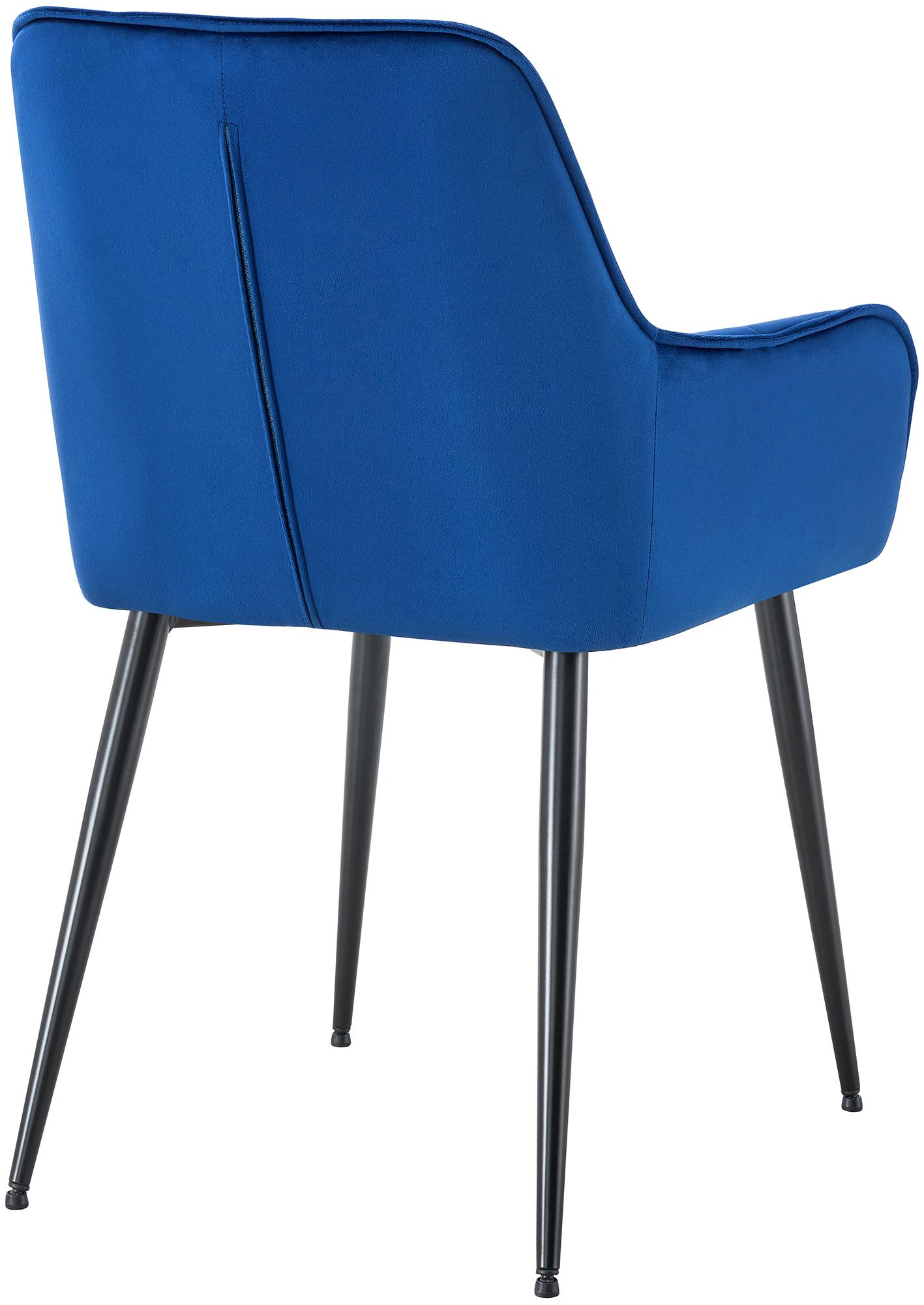 Set van 2 eetkamerstoelen Ferndale fluweel