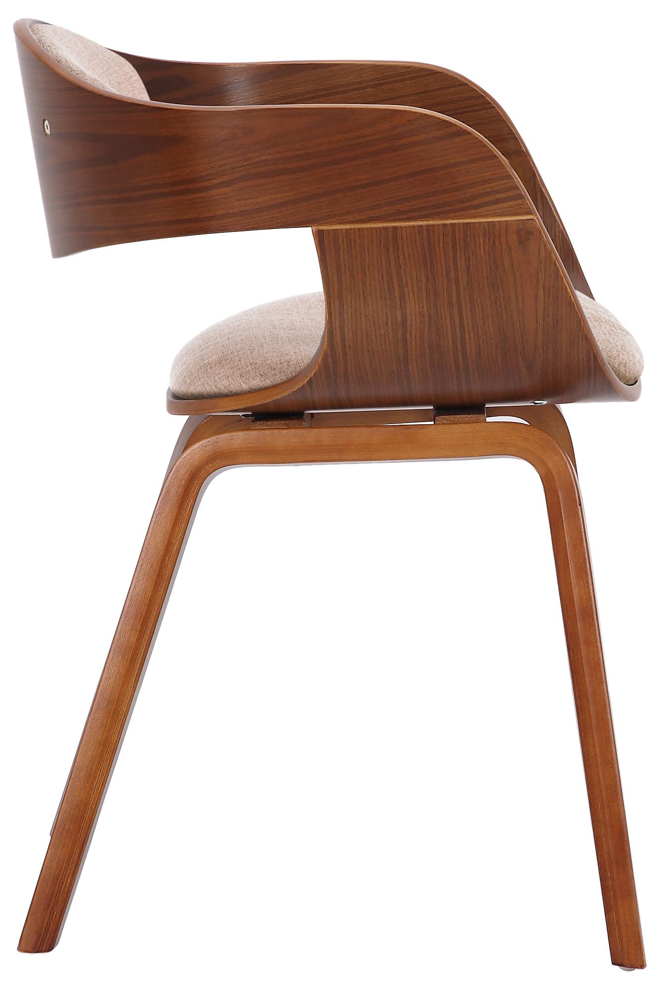 Set van 2 Kingston eetkamerstoelen Stof