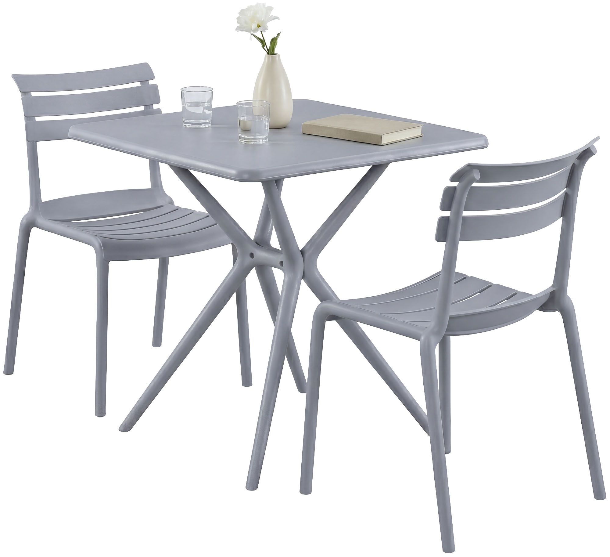 Tuinset Vela met 2 stoelen