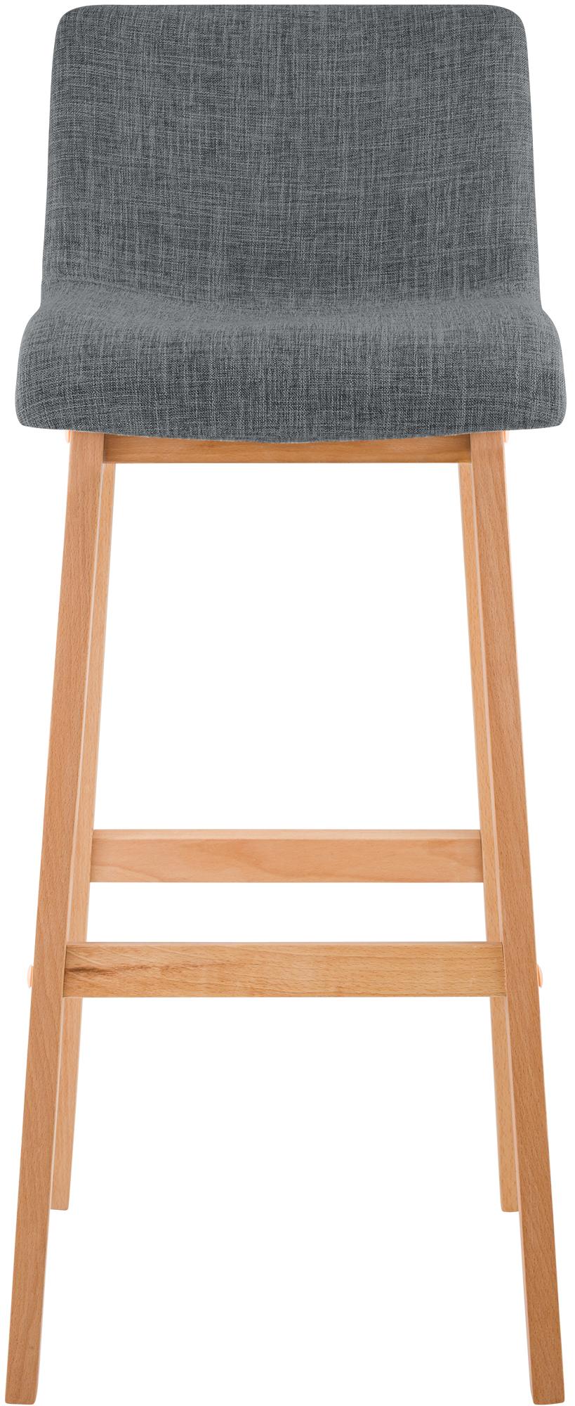 2x Barkruk Hover Stof 4-Pootsframe Natura