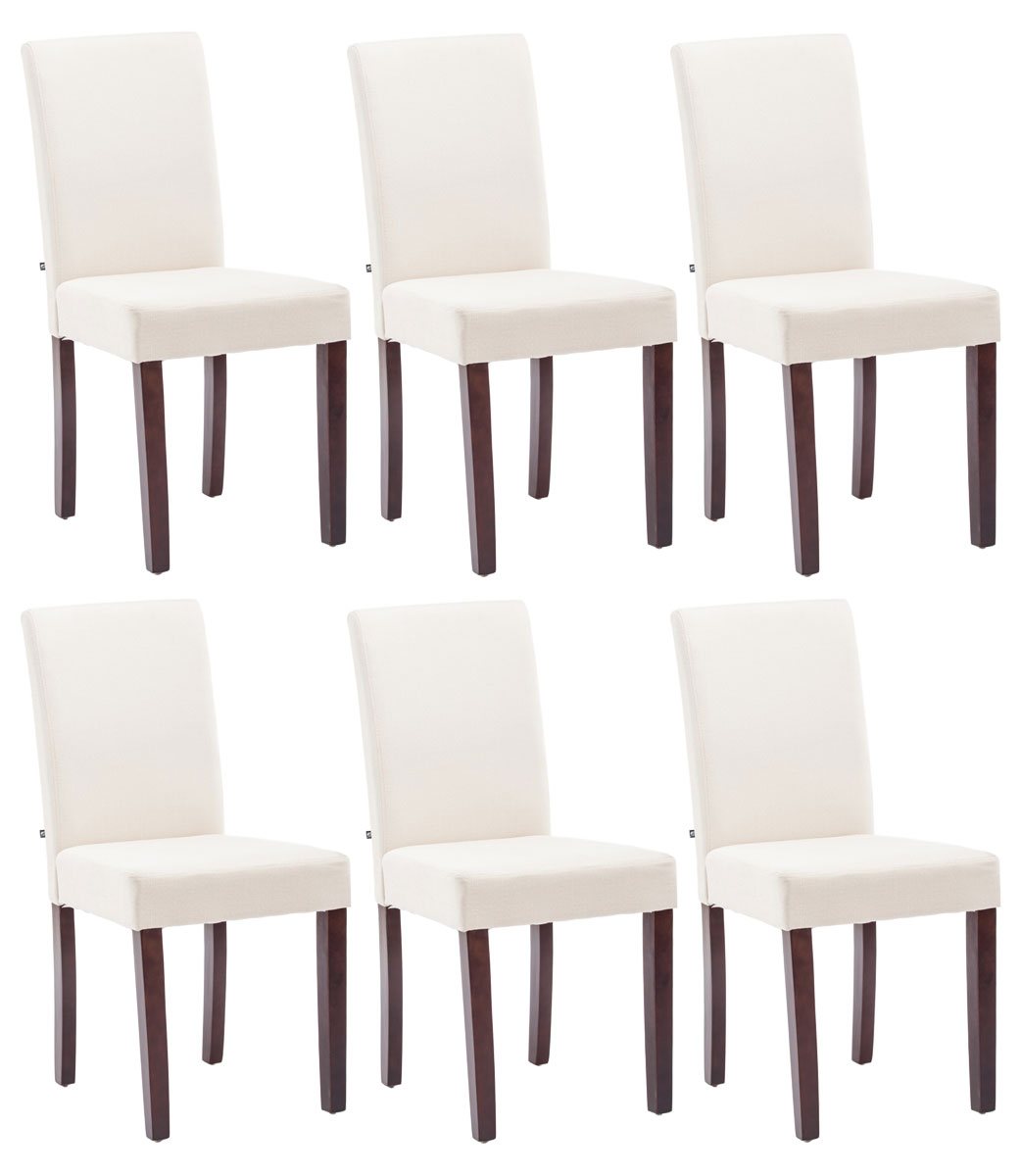 Set van 6 Eetkamerstoel Ina Stof