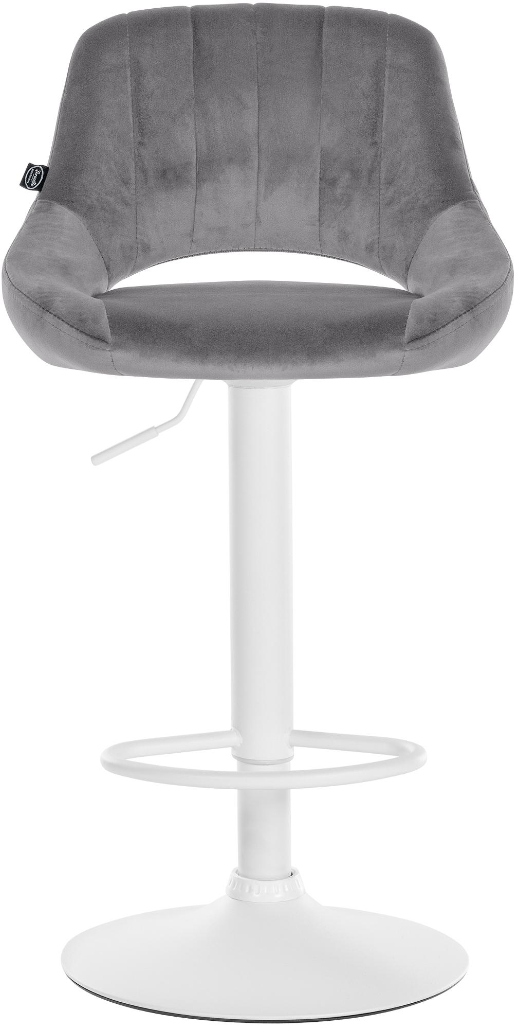 Set van 2 Barkrukken Milet Fluweel