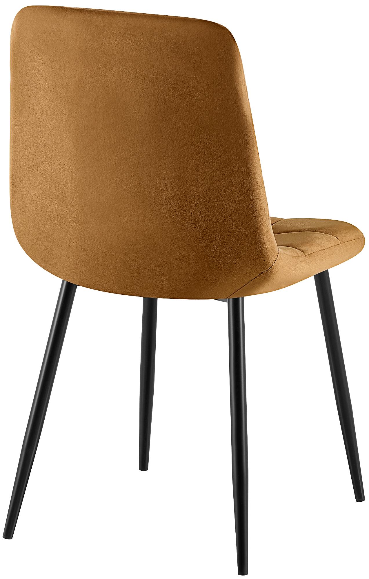 Set van 4 Eetkamerstoelen Antibes Fluweel