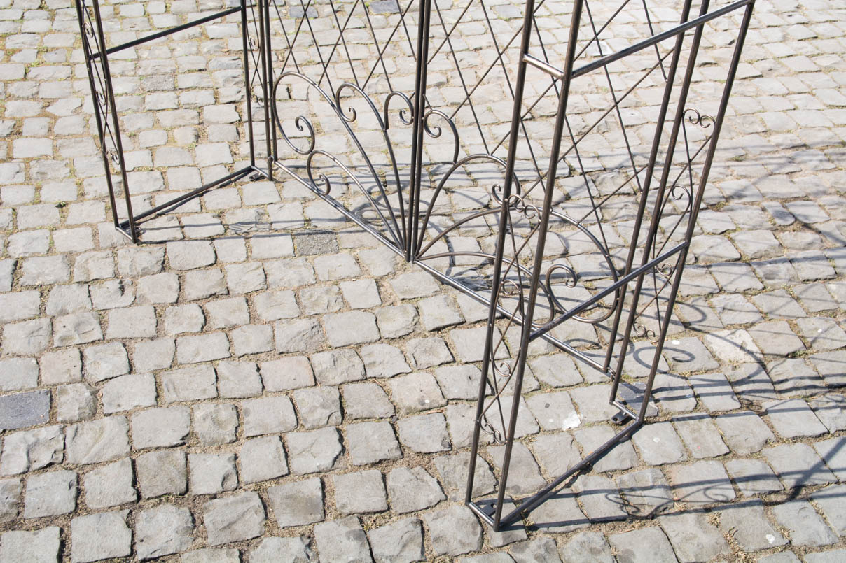 Rozenboog Melissa met deur.