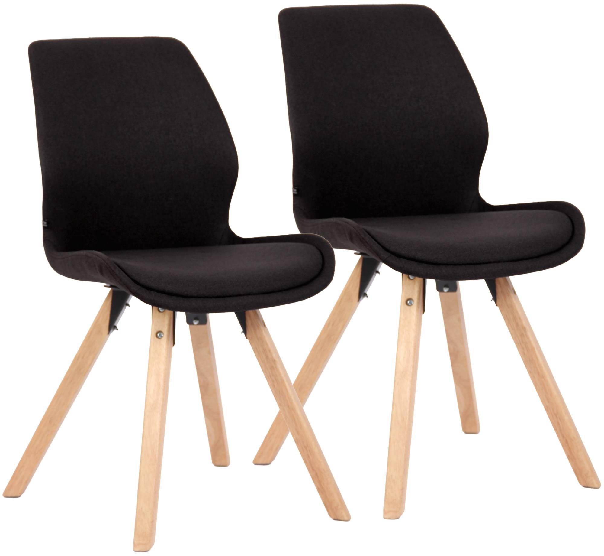 Set van 2 Eetkamerstoelen Luna