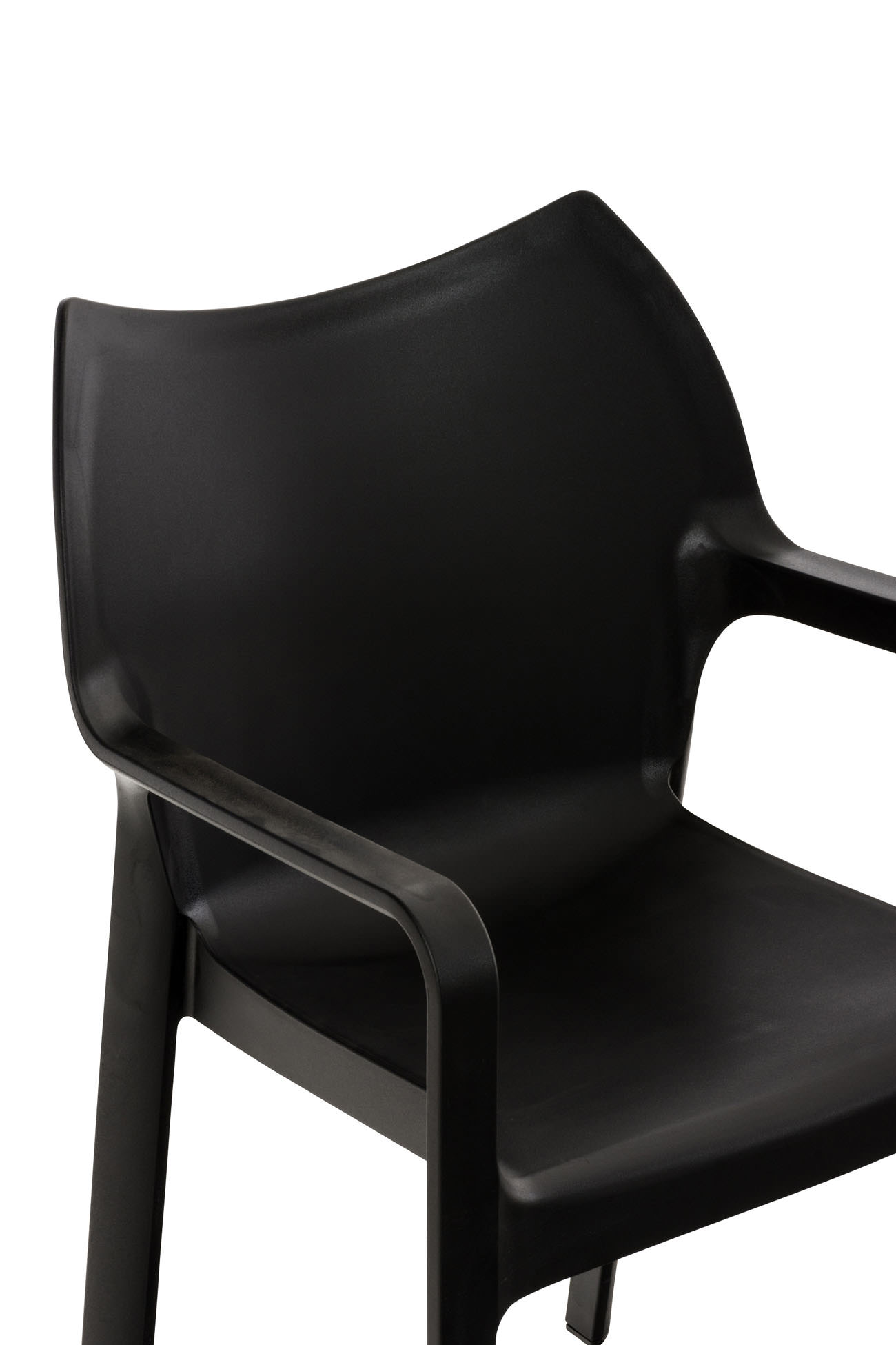 Set van 4 Diva tuinstoelen met armleuningen