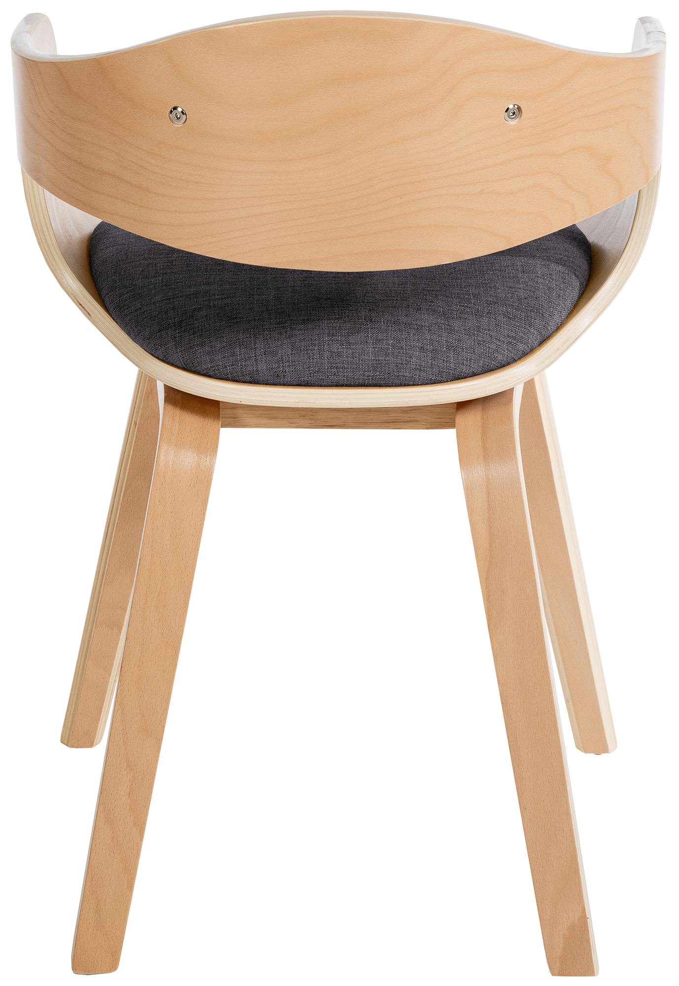Set van 2 Kingston eetkamerstoelen Stof