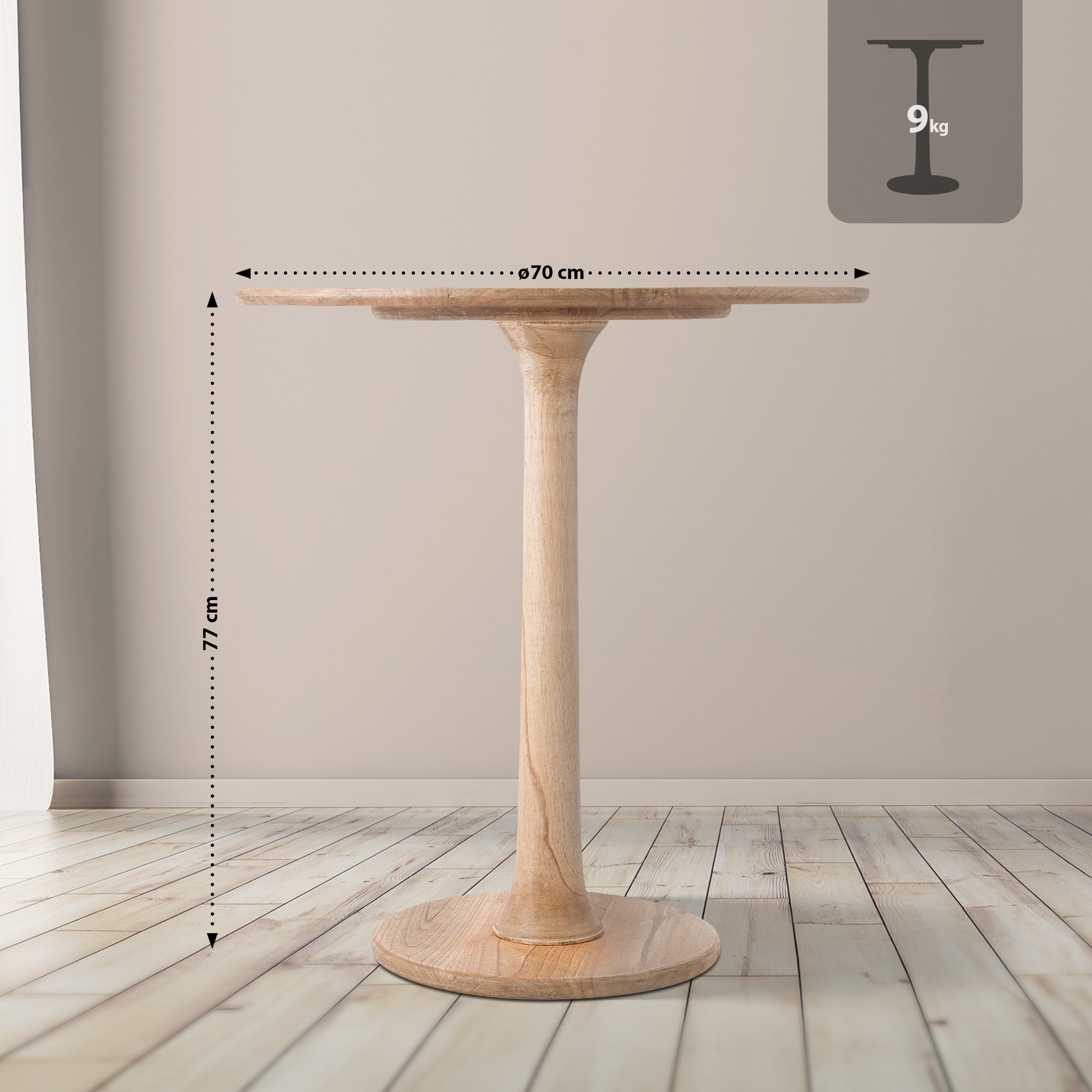 Bijzettafel Morristown