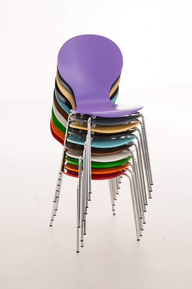 Set van 16 stapelstoelen Diego