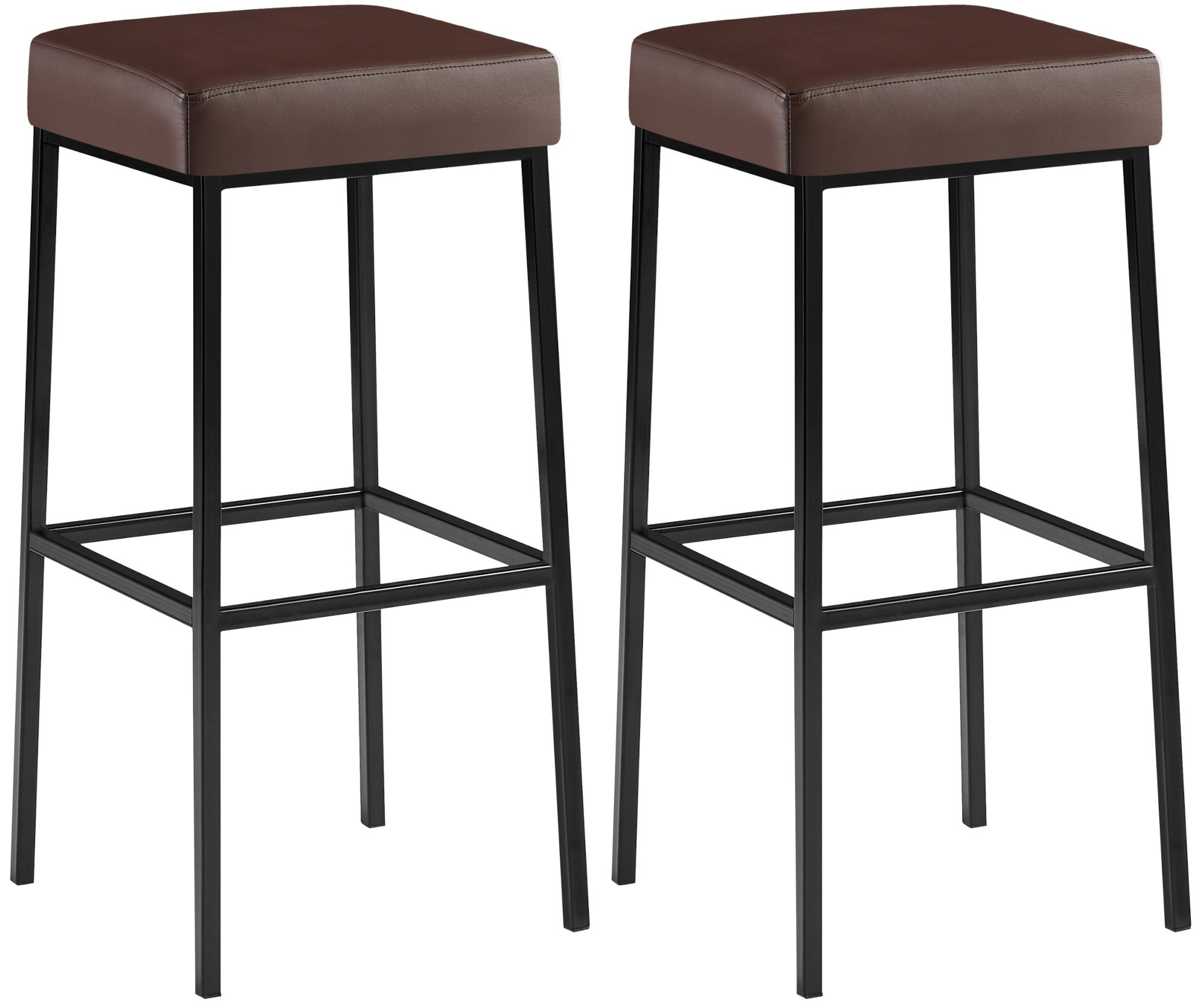 2x Barstoel Montreal Kunstleer