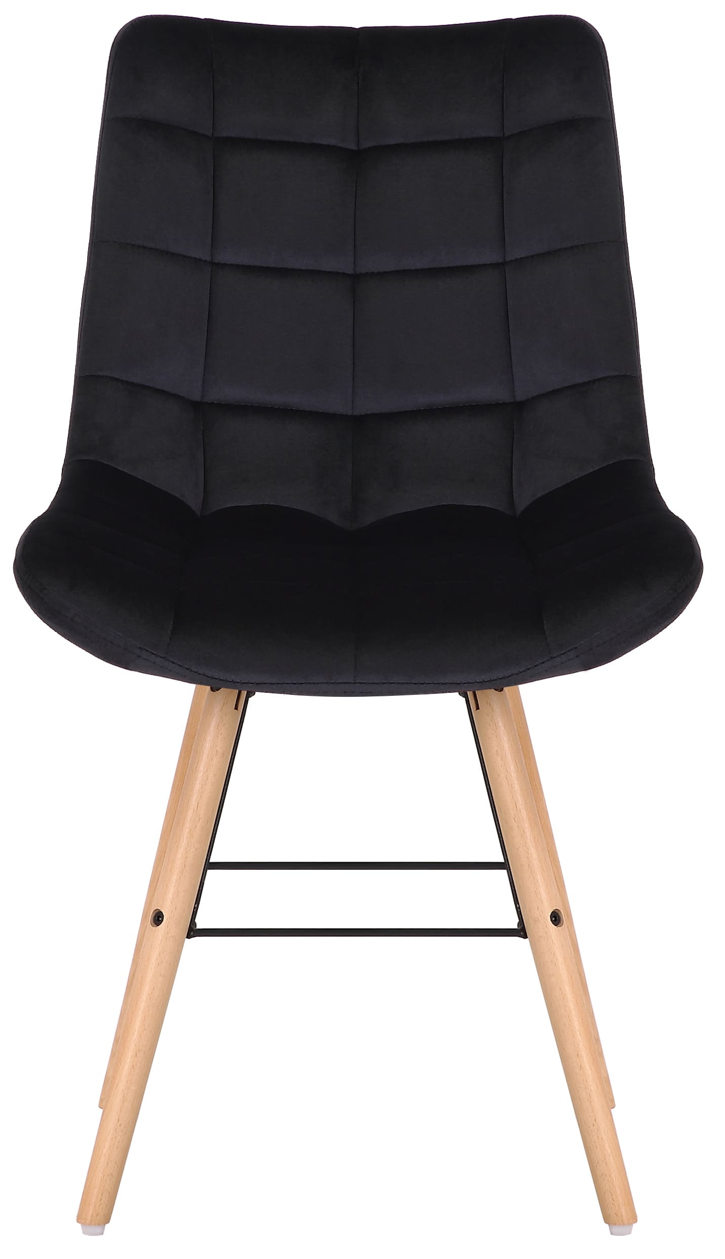 Set van 2 eetkamerstoelen Leni Fluweel