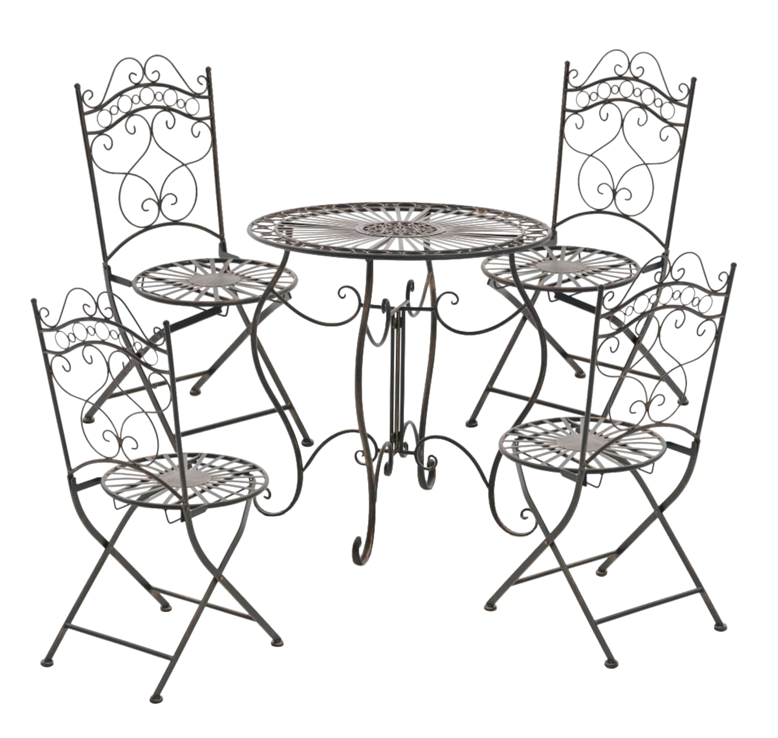 Set van 2 tuinstoelen Kiran