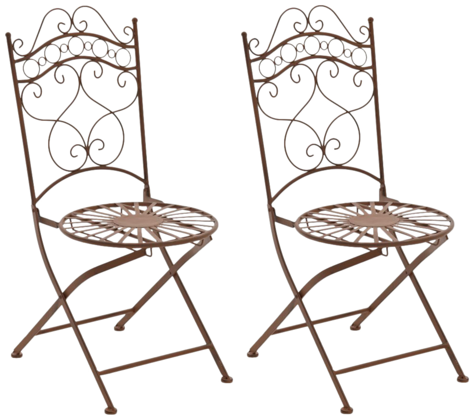 Set van 2 Indra Klapstoelen