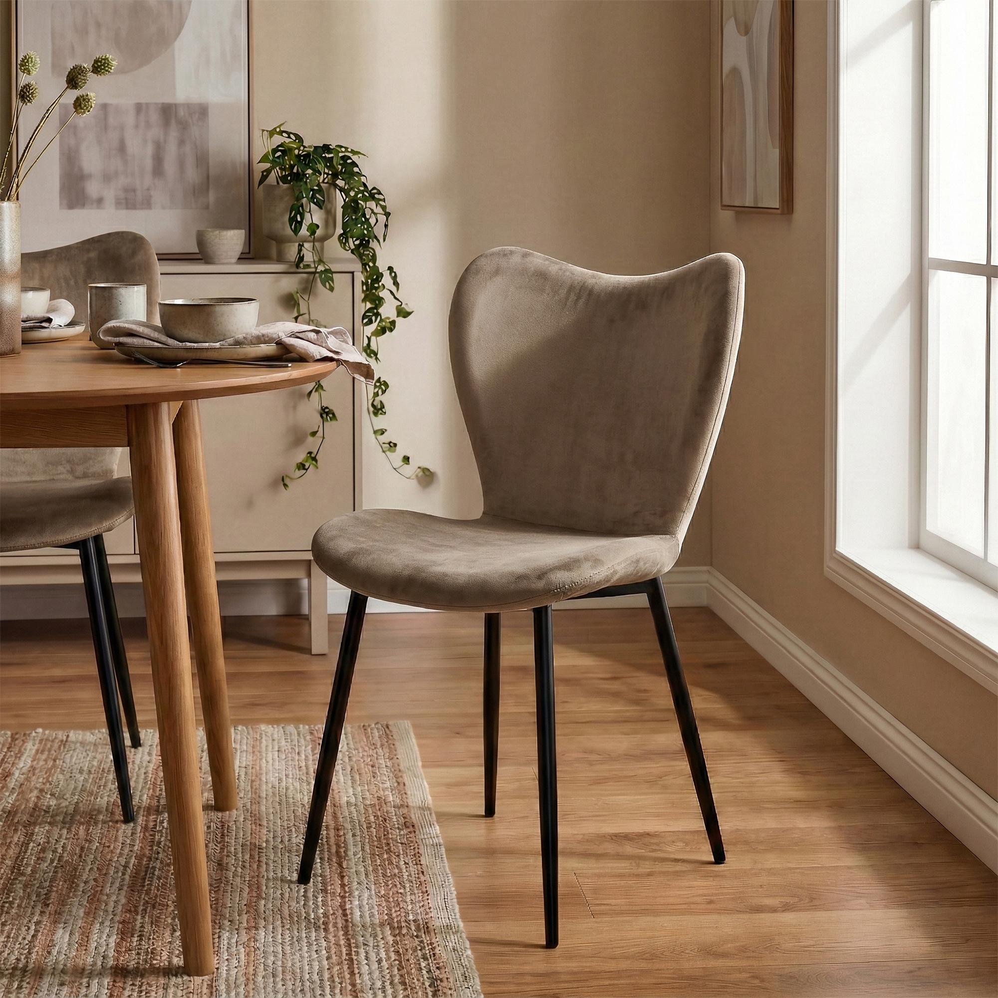 Set van 2 eetkamerstoelen Maika