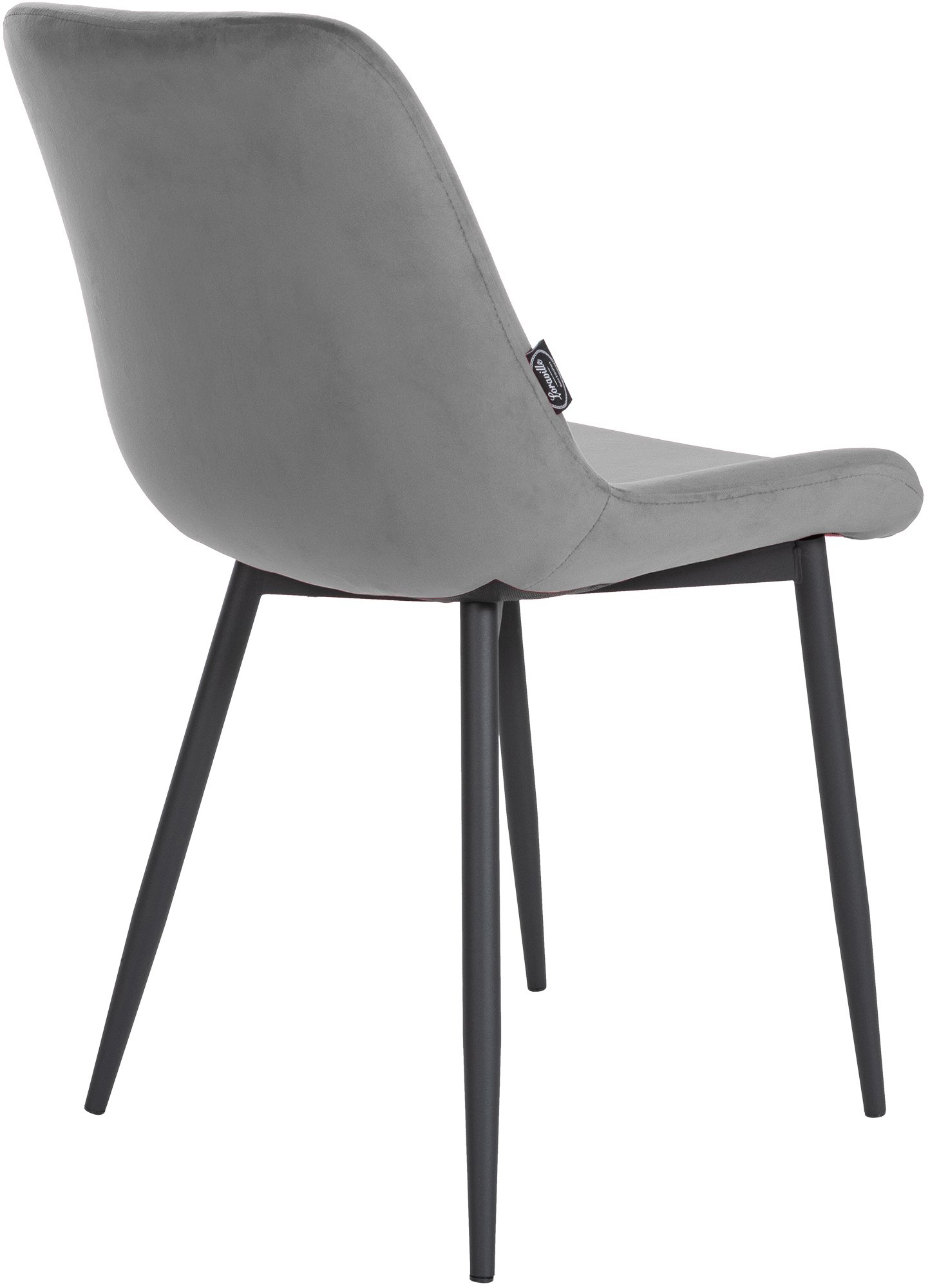 Set van 2 eetkamerstoelen Victoria fluweel