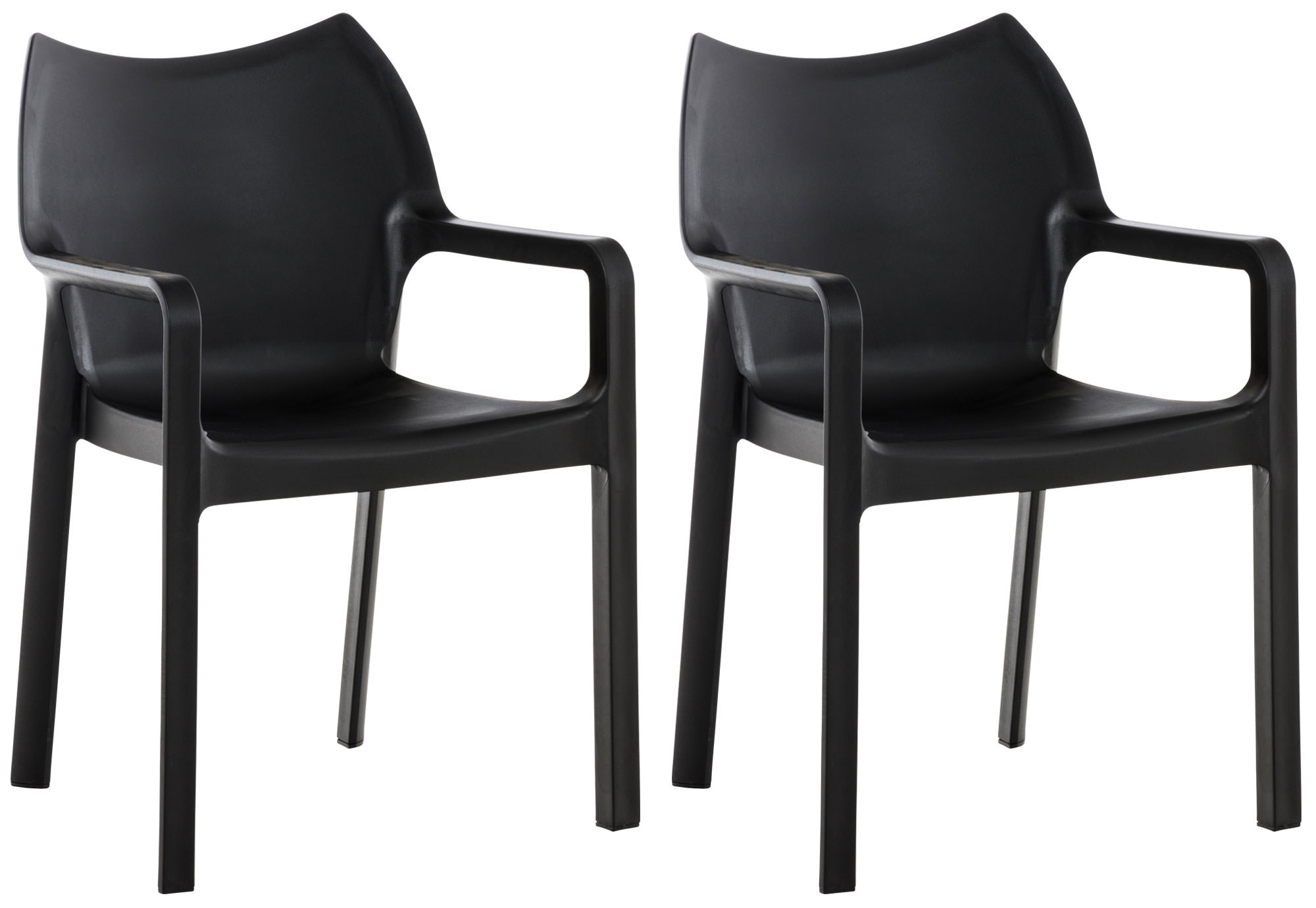 Set van 2 tuinstoelen Diva