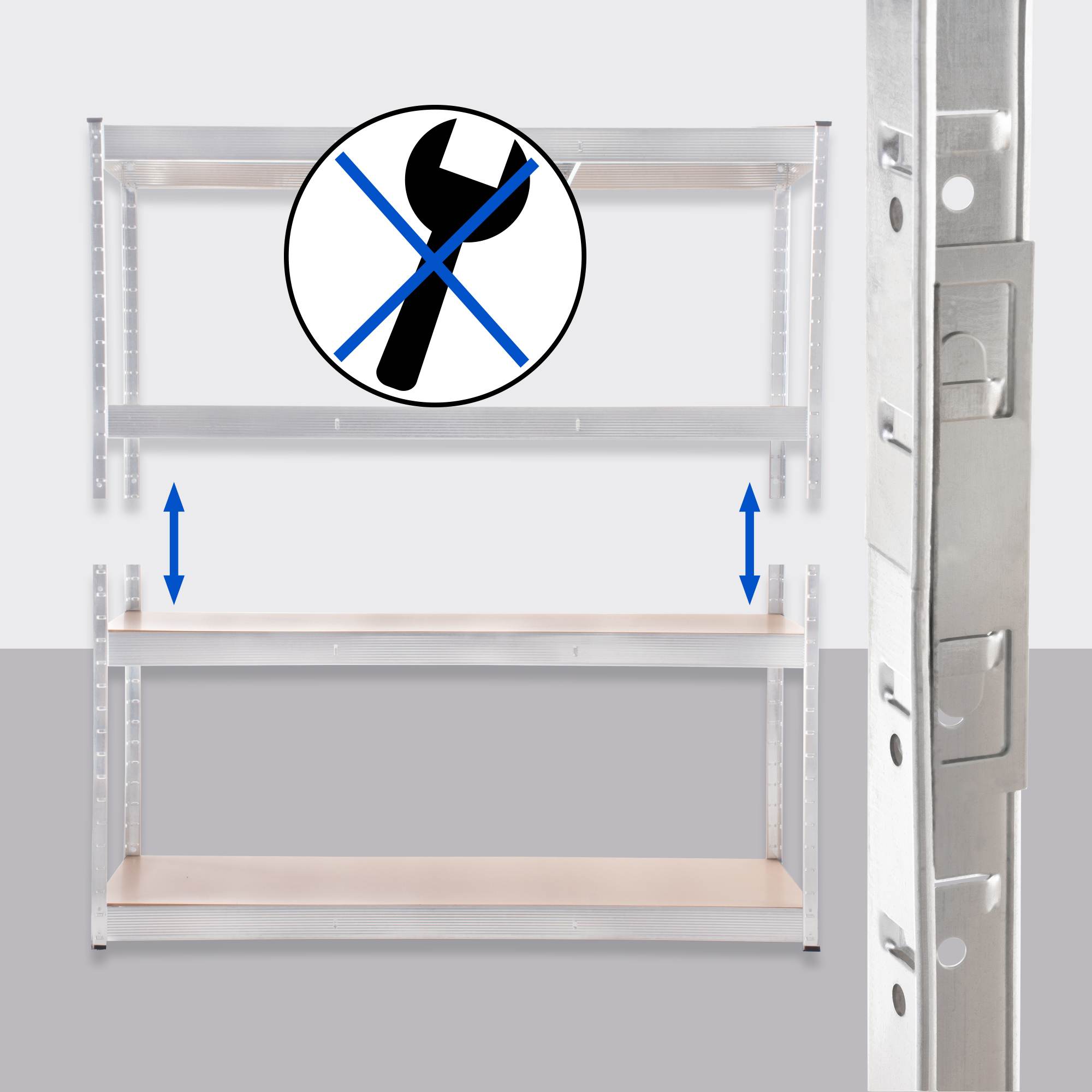 Stelling 160x60x180 cm
