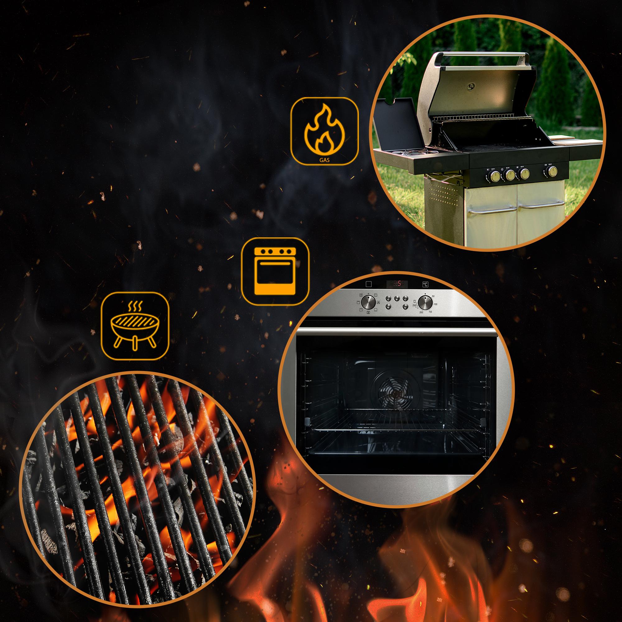 Pizzasteen set