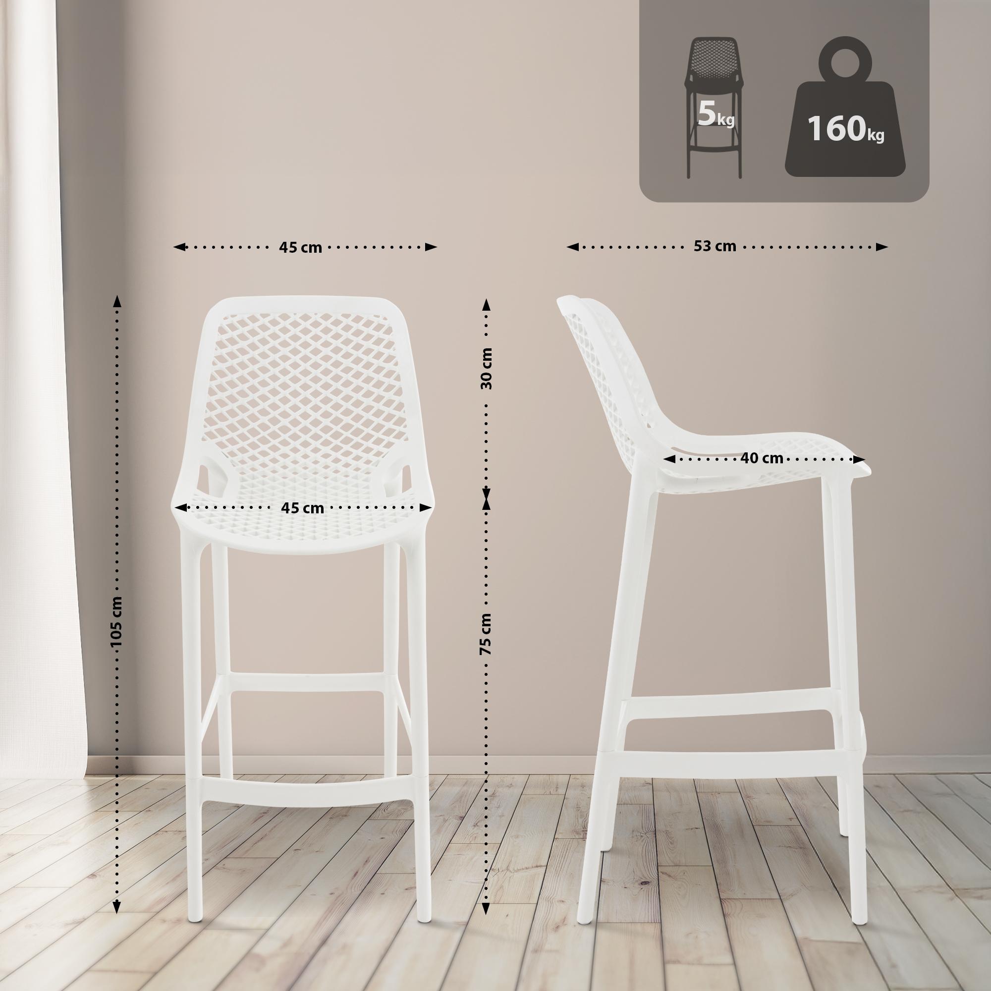 Set van 2 barkrukken Air