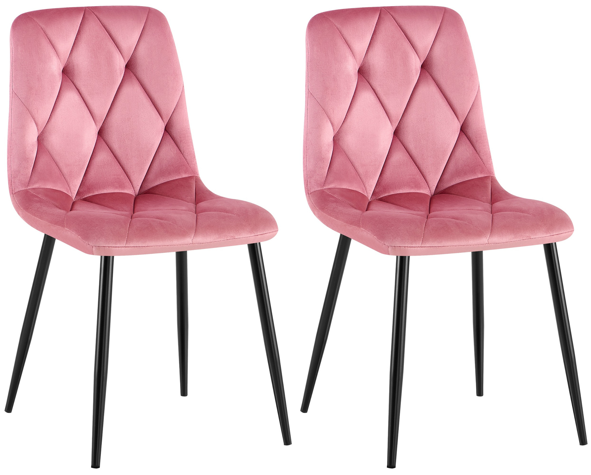 Set van 2 Eetkamerstoelen Clairton