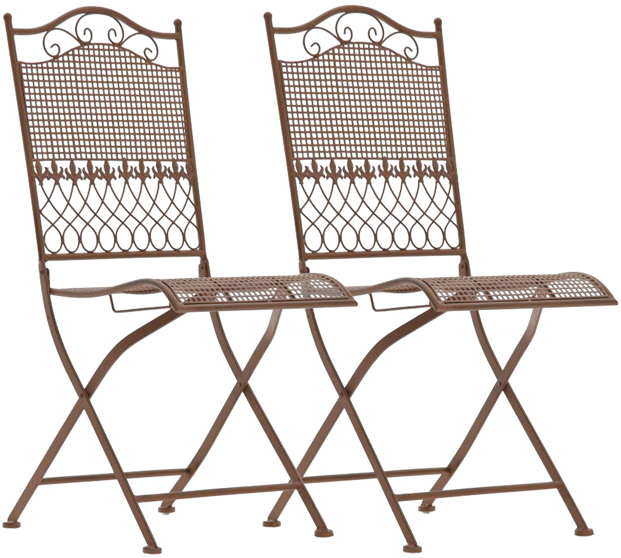 Set van 2 tuinstoelen Kiran