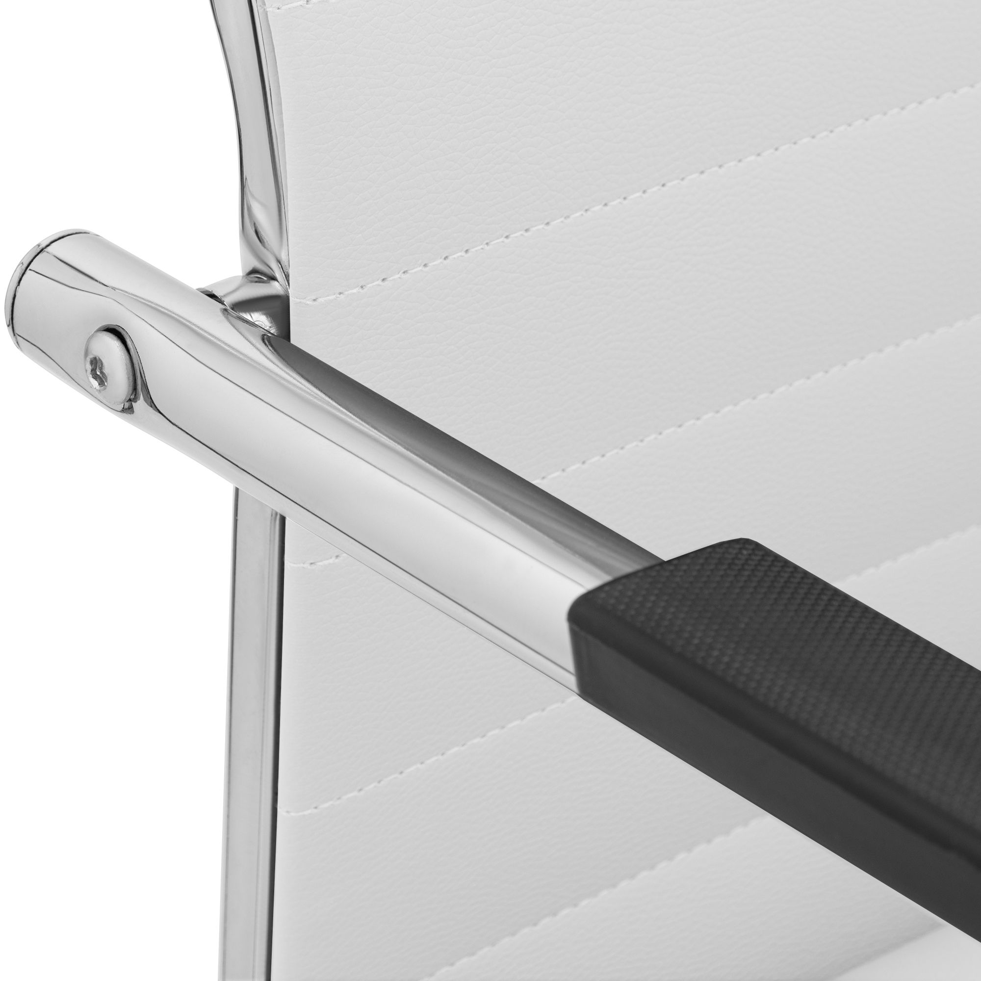 Set van 2 eetkamerstoelen Hakon lederlook