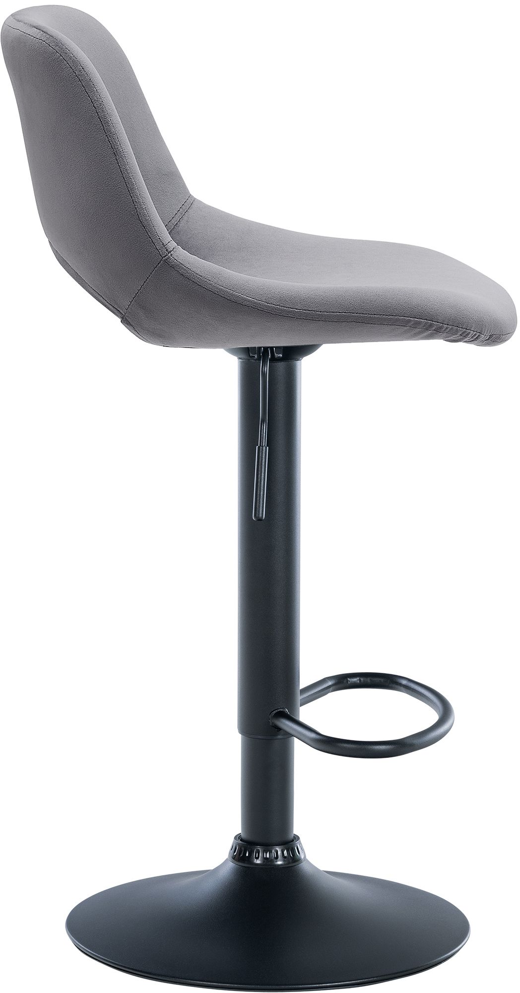 Set van 2 barkrukken Camden fluweel