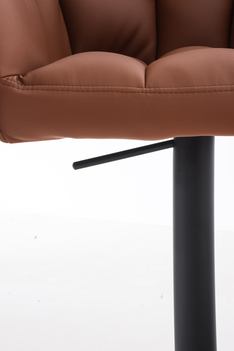 Barkruk Damaso met kunstleren bekleding