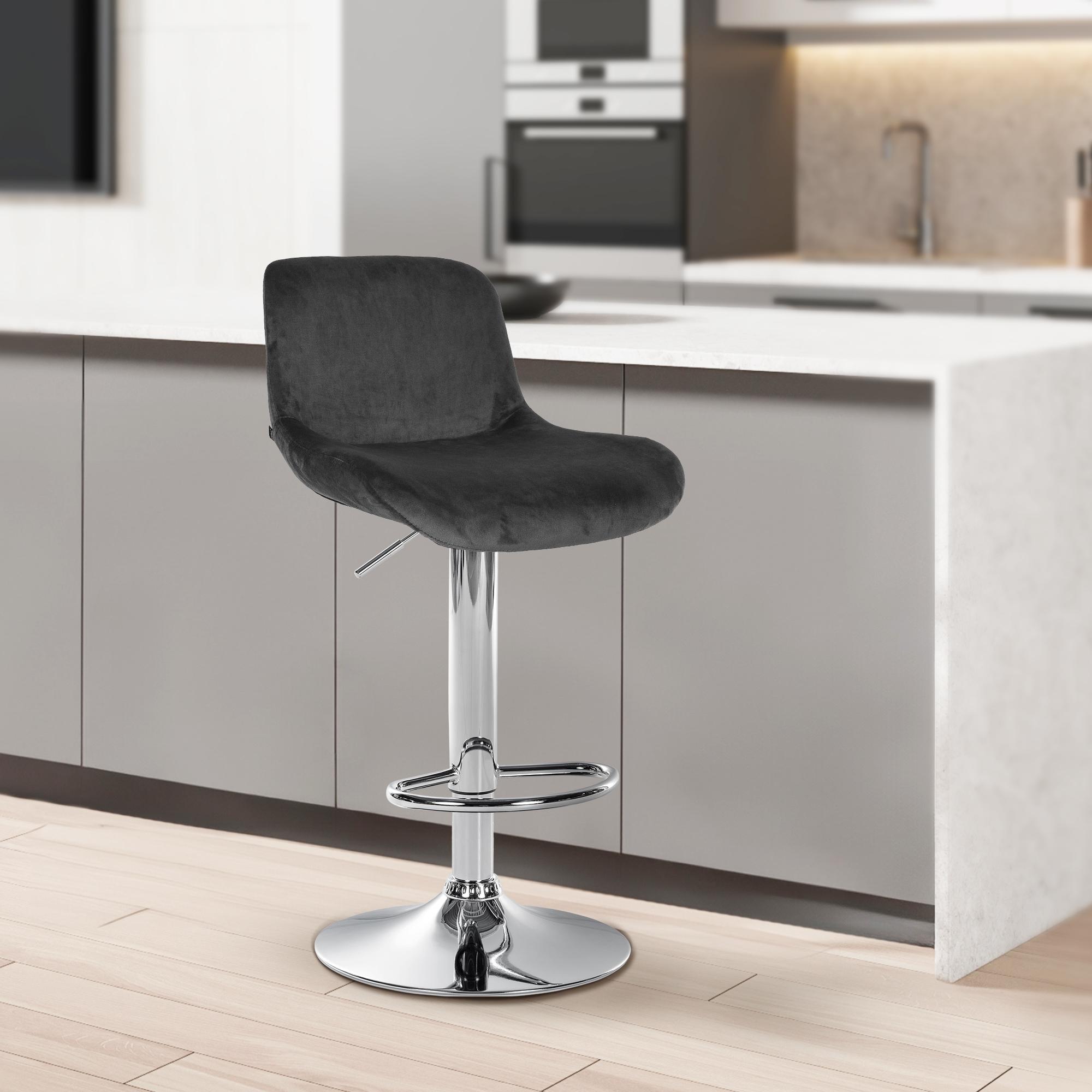 Barkruk Solon chroom frame
