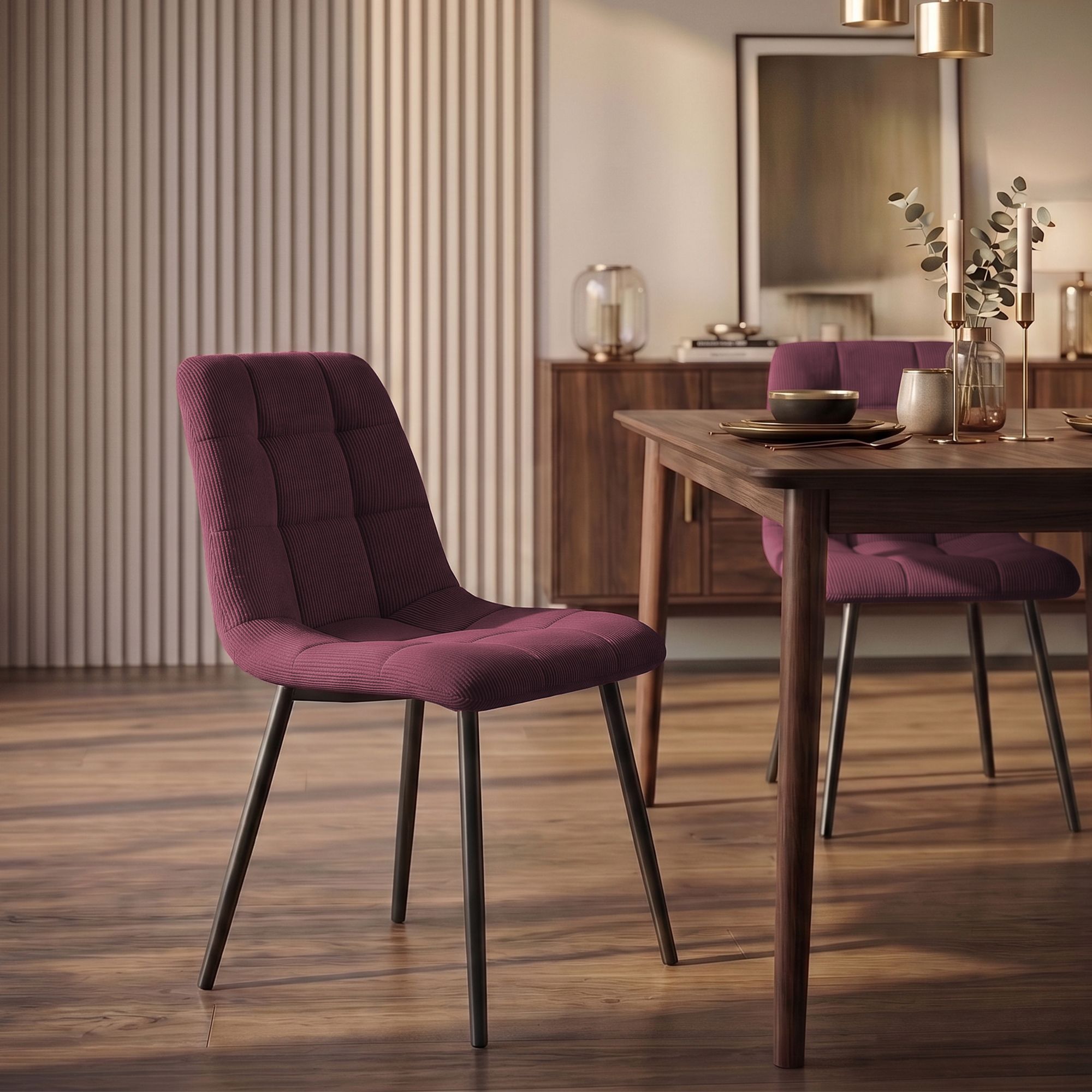 Set van 2 eetkamerstoelen Tilde