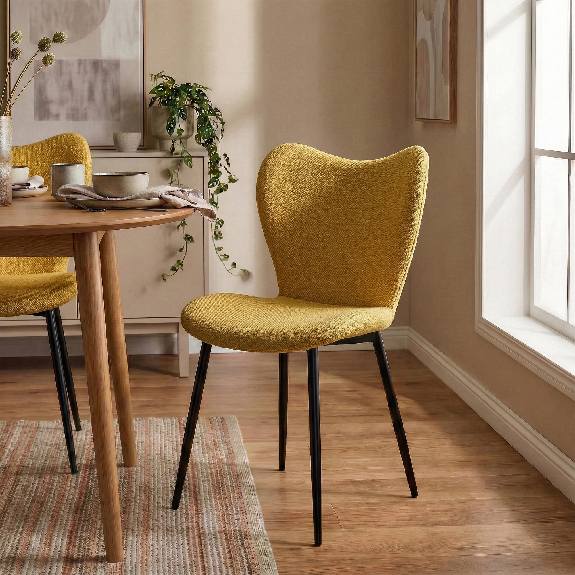 Set van 2 eetkamerstoelen Maika