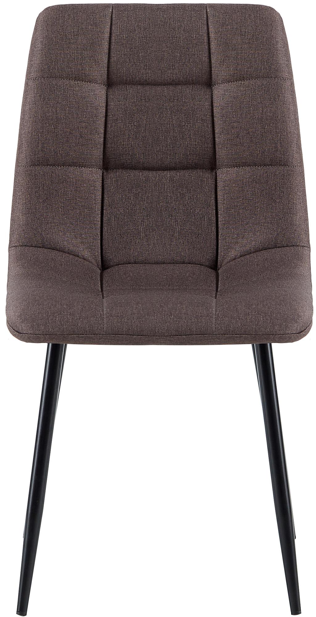Set van 4 eetkamerstoelen Antibes stof