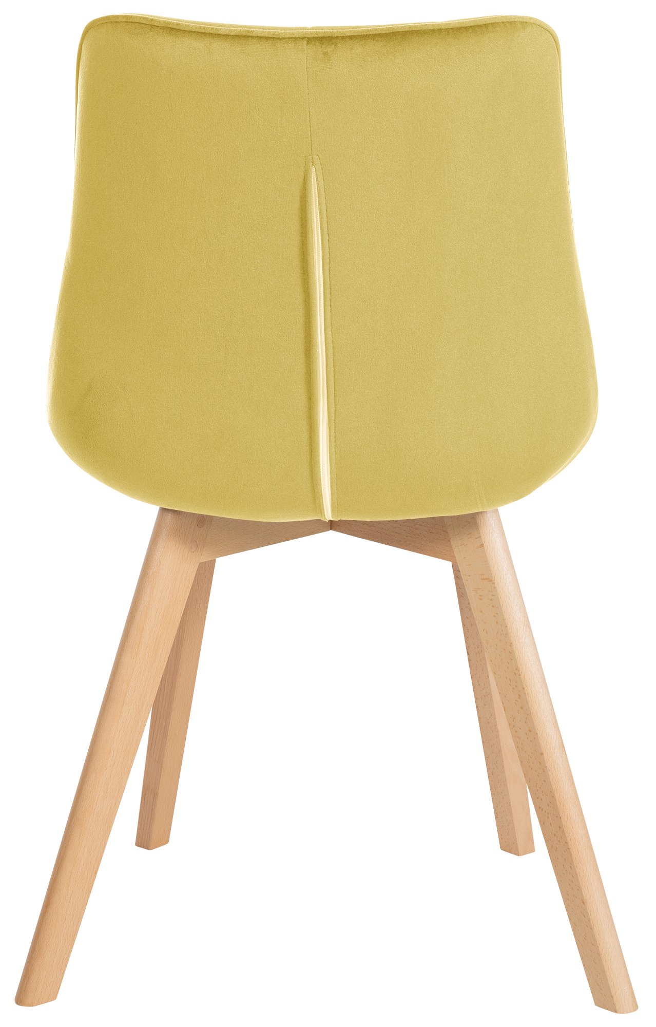 Set van 2 eetkamerstoelen Brook fluweel
