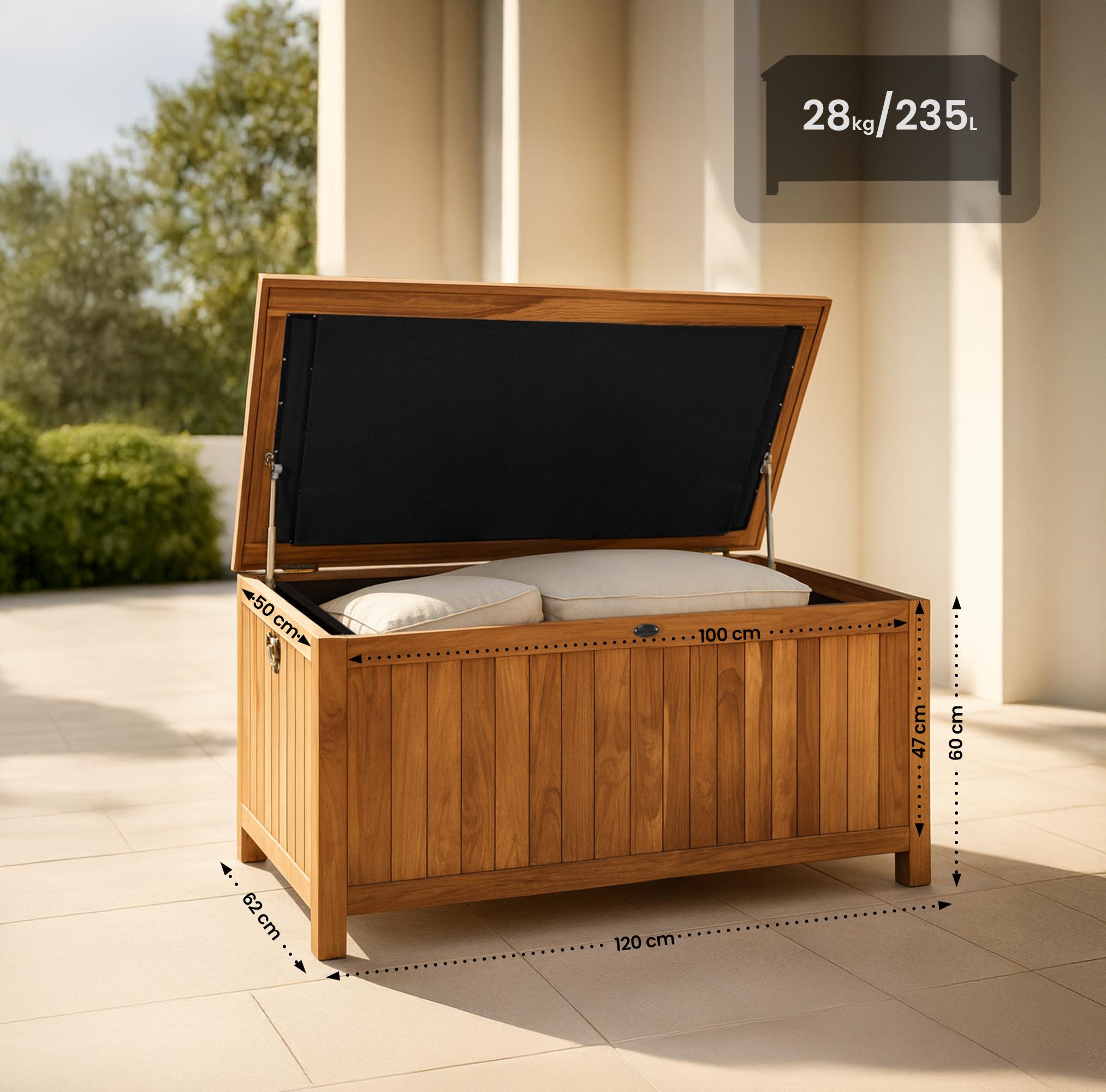 Kussenbox Novena Teakhout